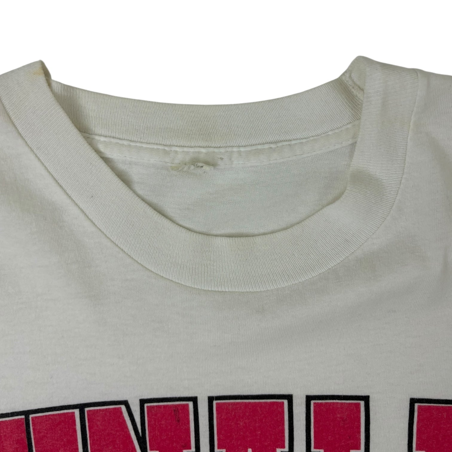 Vintage 1996 Holyfield Vs. Tyson Heavyweight Champion Fight T-Shirt White