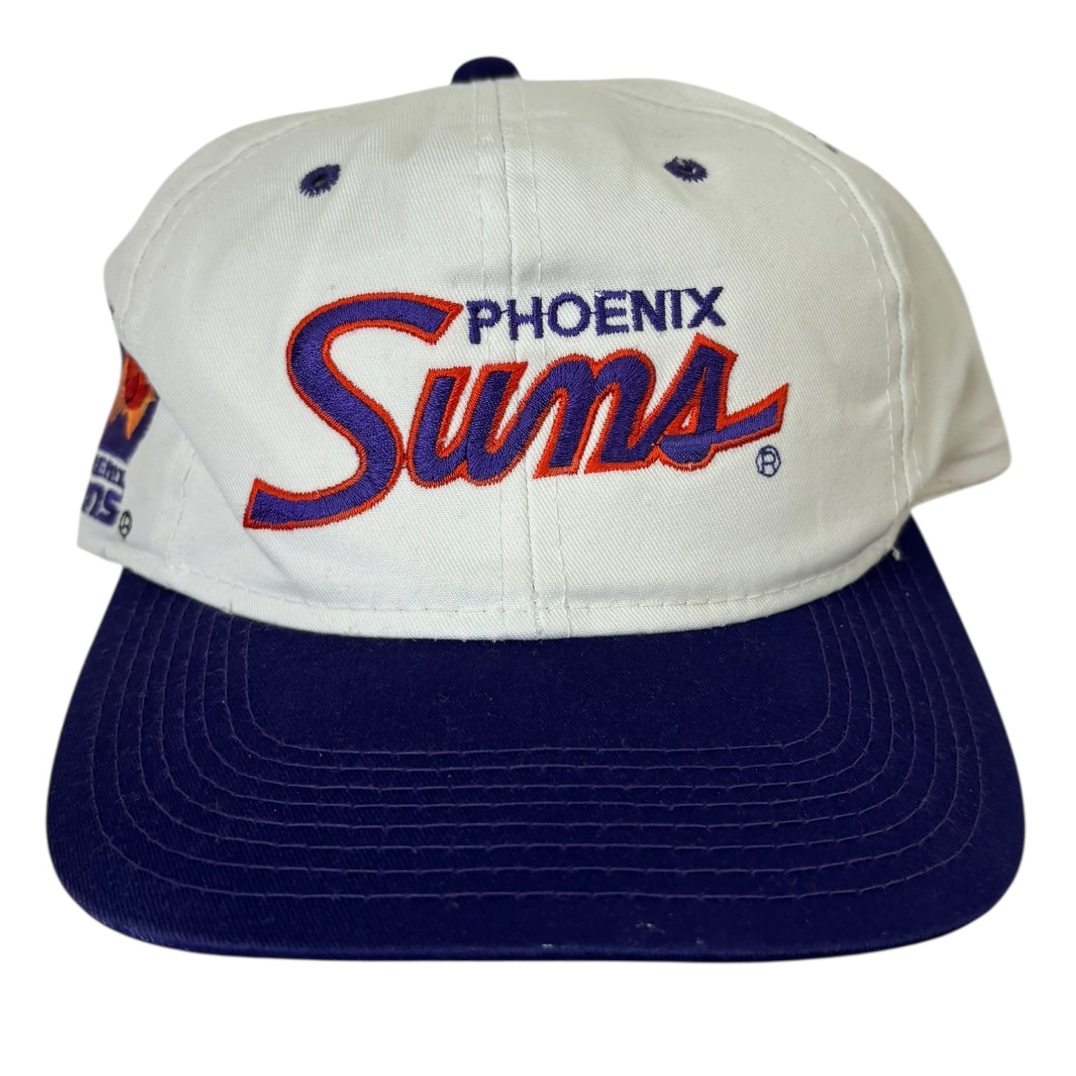 Vintage Phoenix Suns SnapBack Hat White