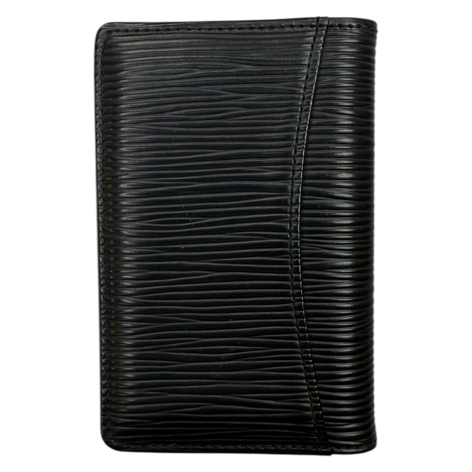 Louis Vuitton Epi Black Leather Card Holder