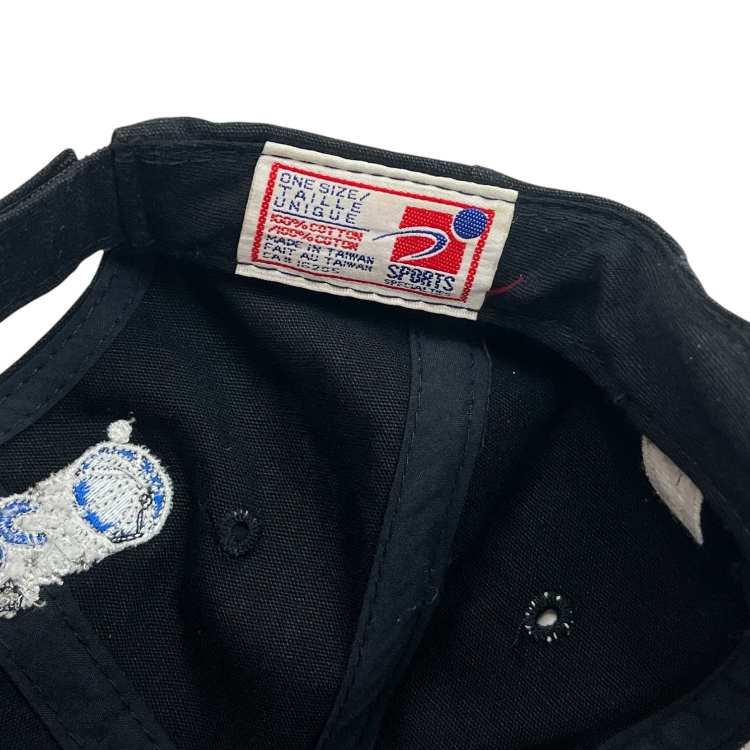 Vintage Orlando Magic Strapback Hat Black