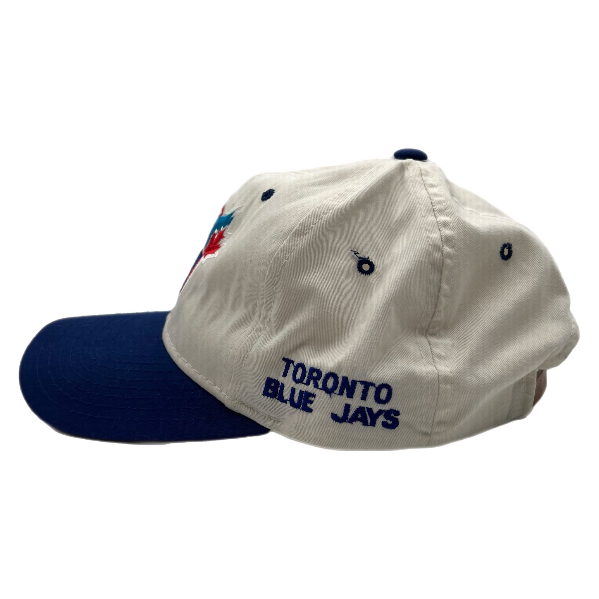 Vintage Toronto Blue Jays Strap Back Starter Hat Blue/White