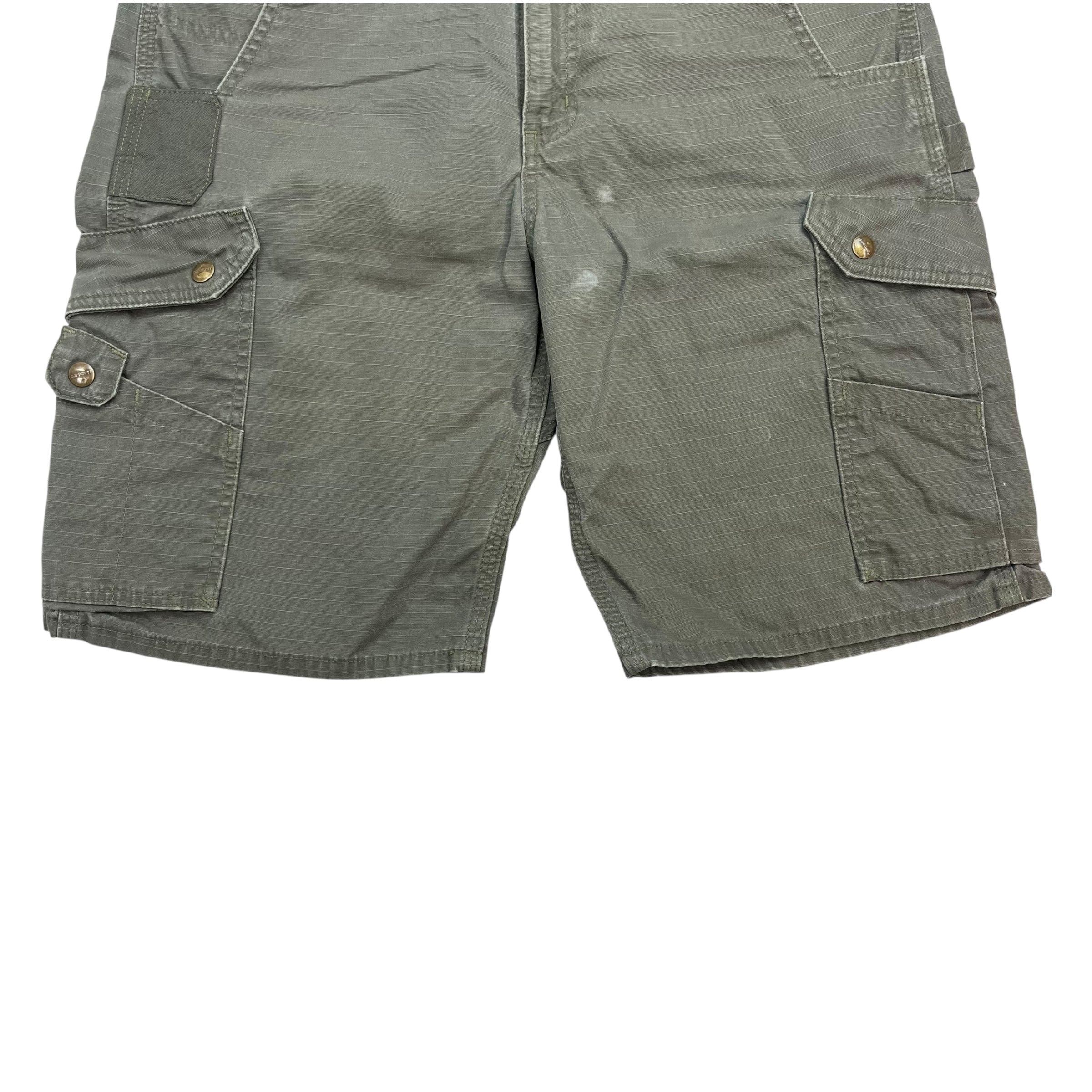 Vintage Carhartt Cargo Shorts Dark Green