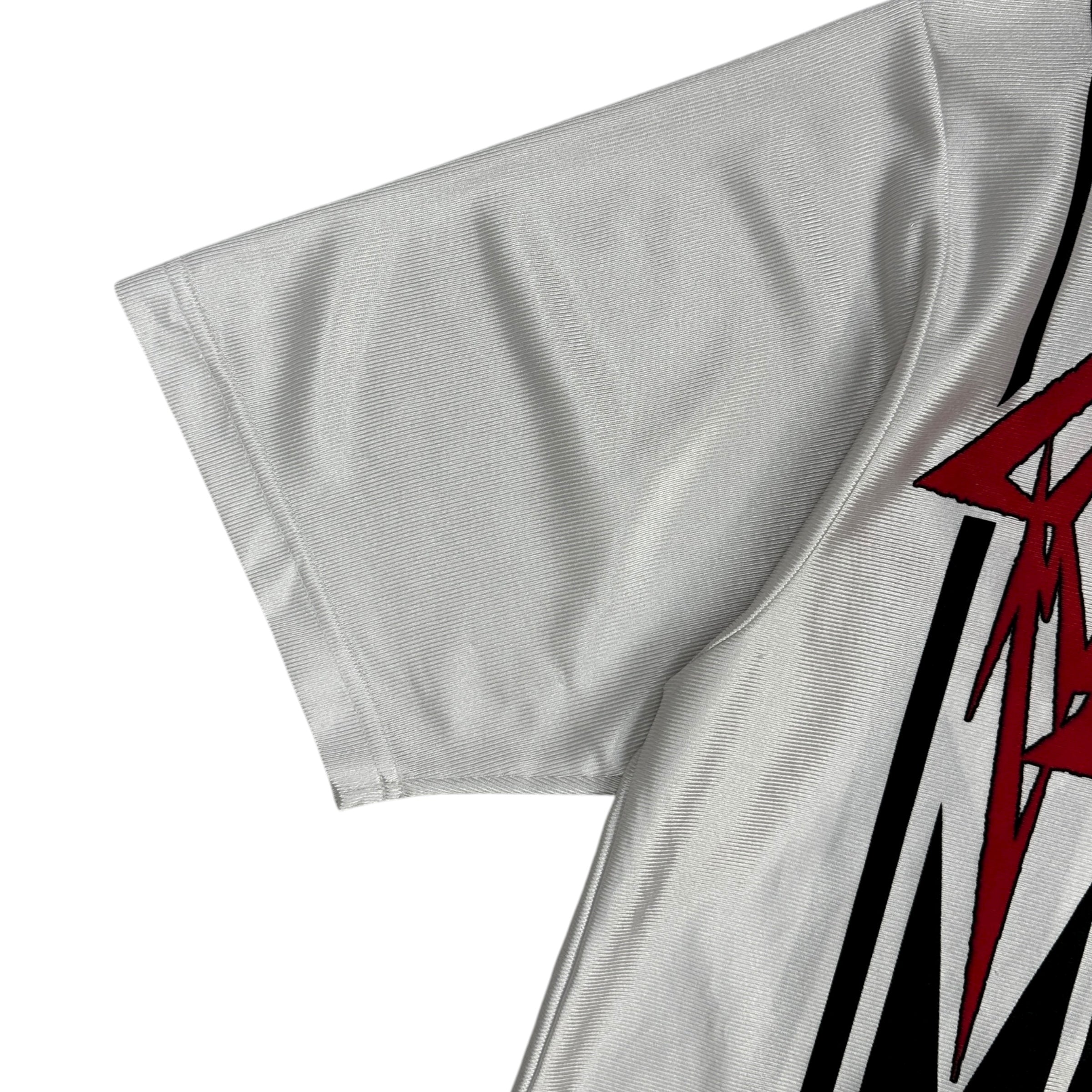 1997 Metallica Soccer Jersey White/Red