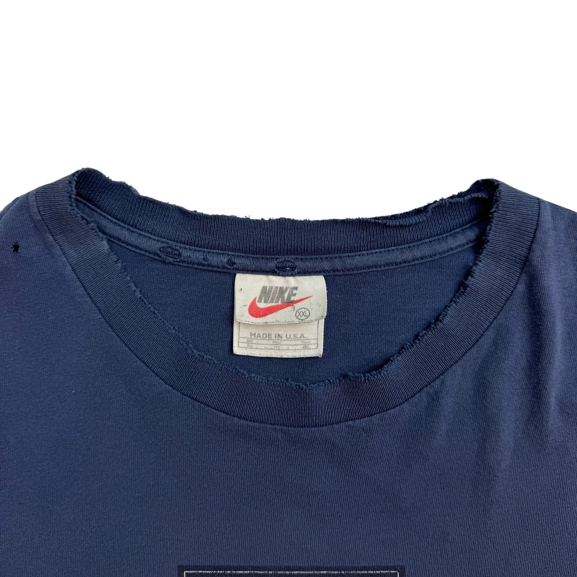 Vintage Nike Golf Tee Navy Blue