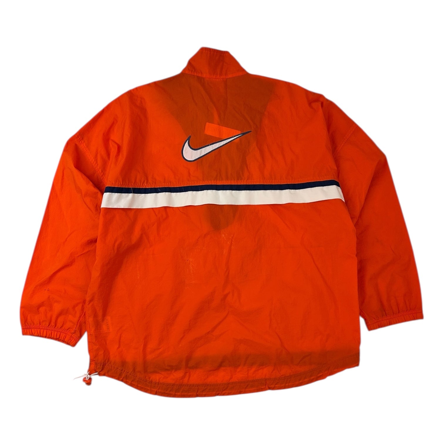 Vintage Nike Half Zip Collar Anorak Orange