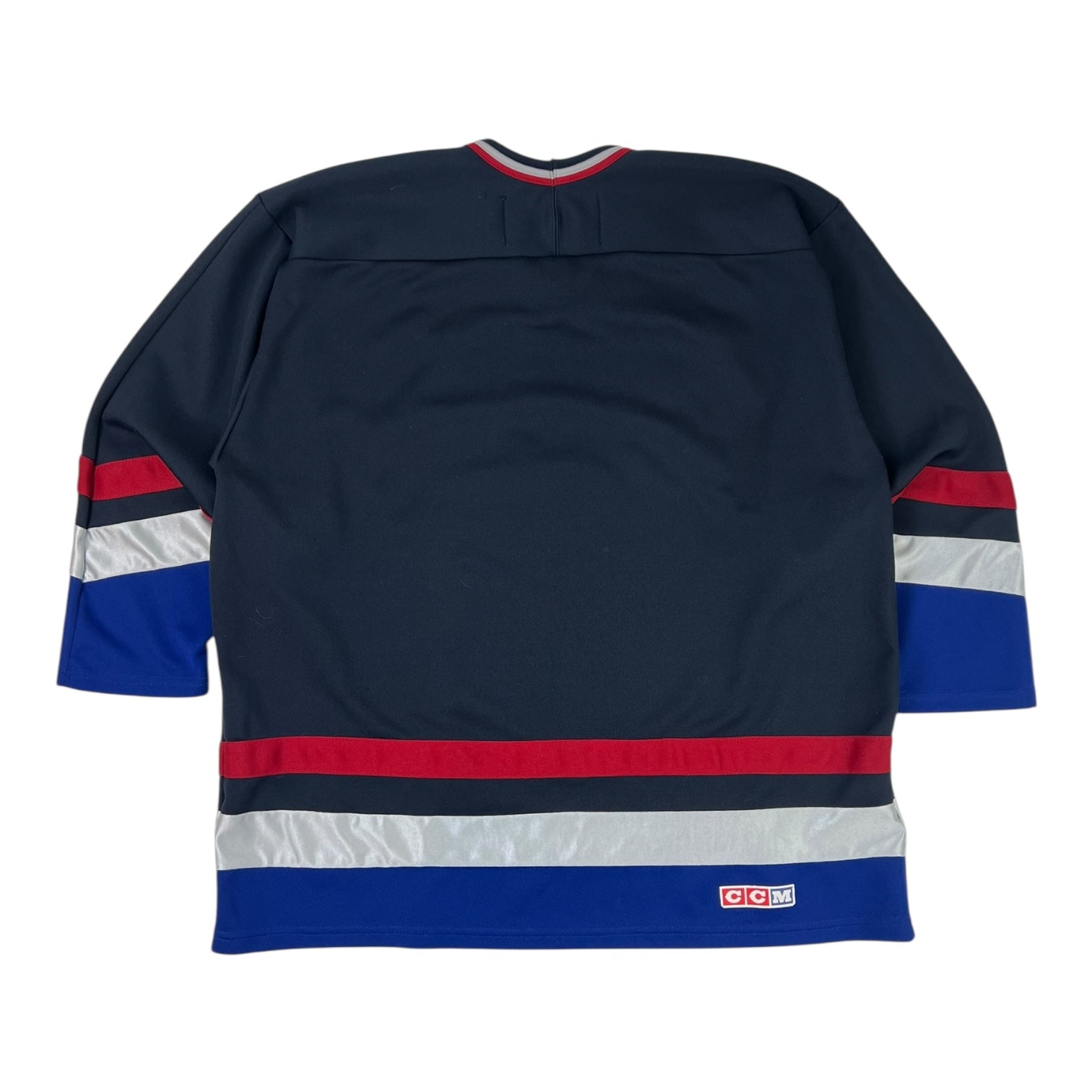 Vintage CCM Vancouver Canucks Orca Jersey Navy