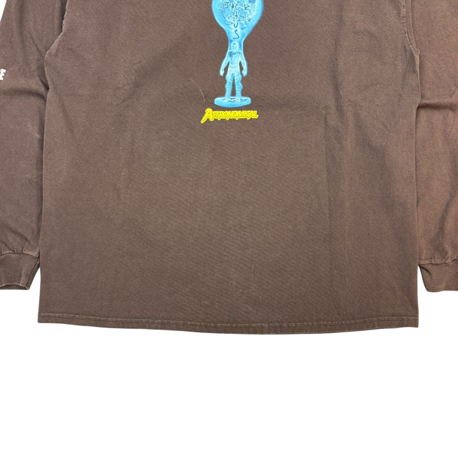 Travis Scott Cactus Jack x Fortnite T-3500 Beam L/S Tee Brown