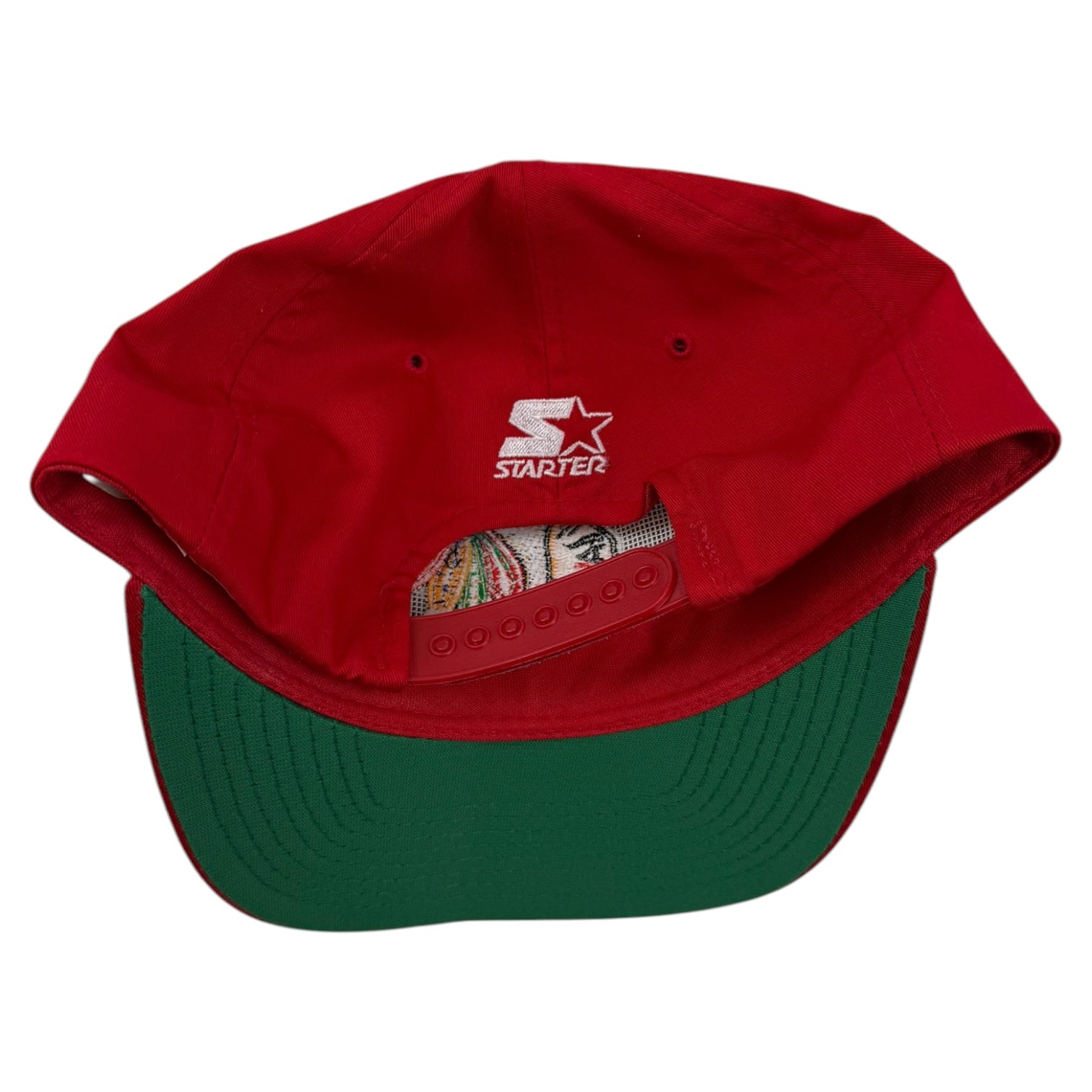 Vintage Chicago Blackhawks Starter Snapback Red