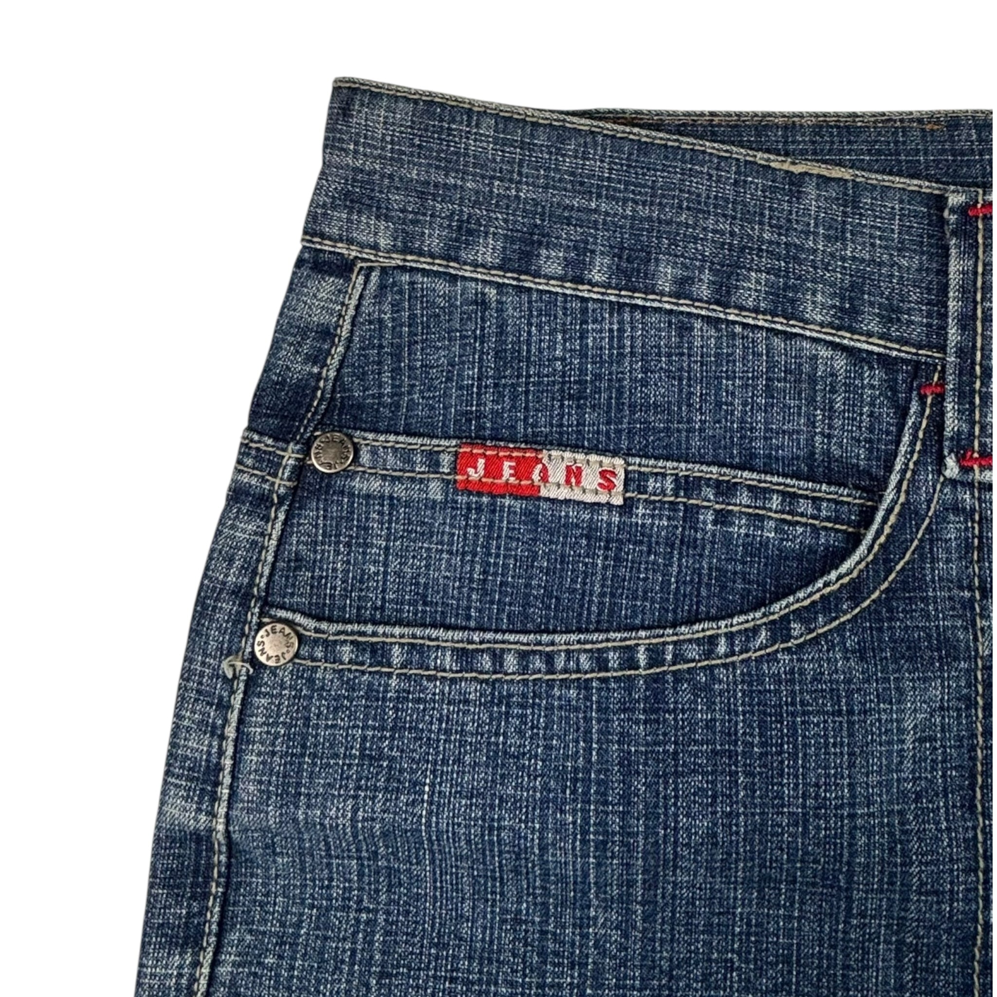 Vintage Carpenter Jean Shorts Navy Blue