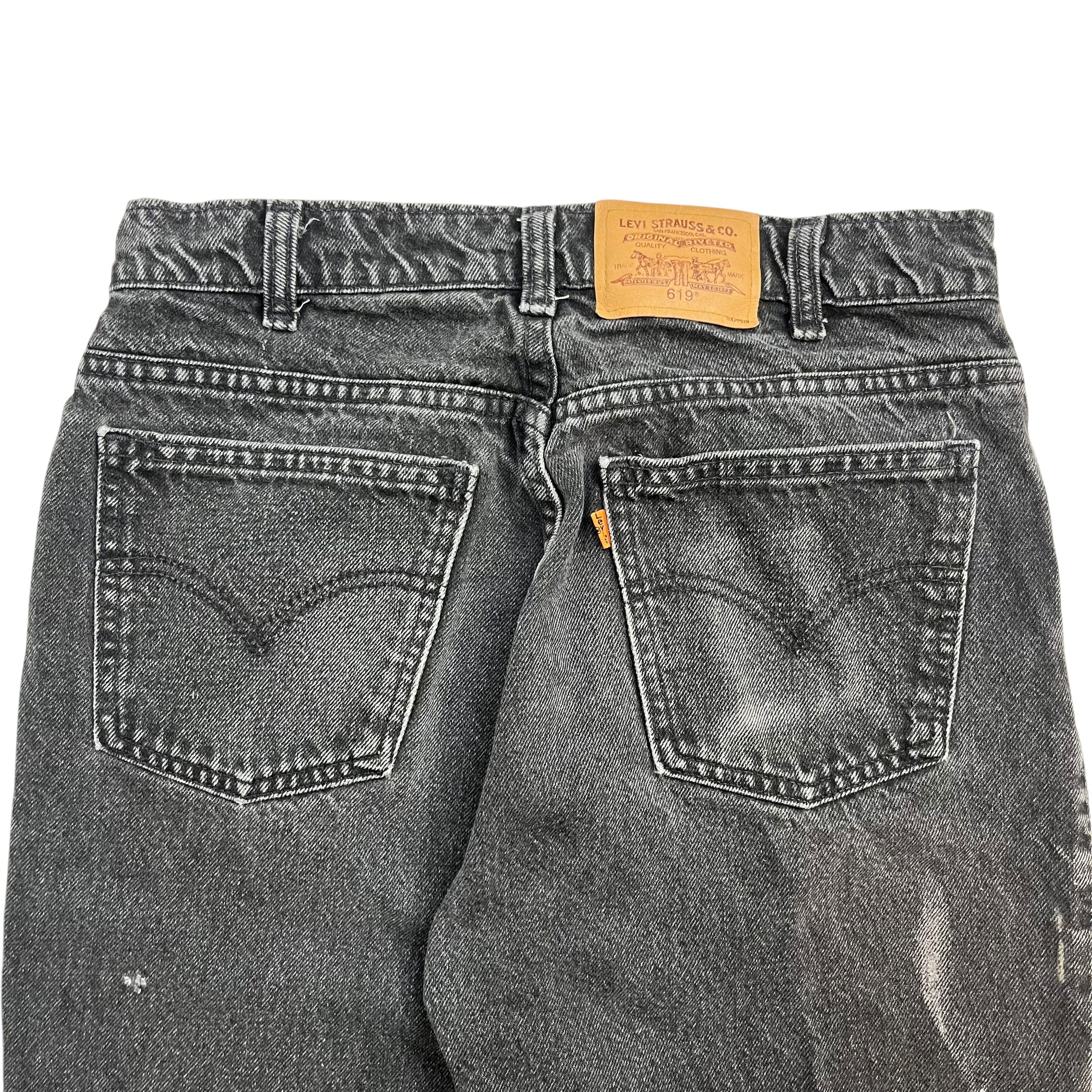 Vintage Levi’s Orange Tab 506 Denim Pants Faded Black