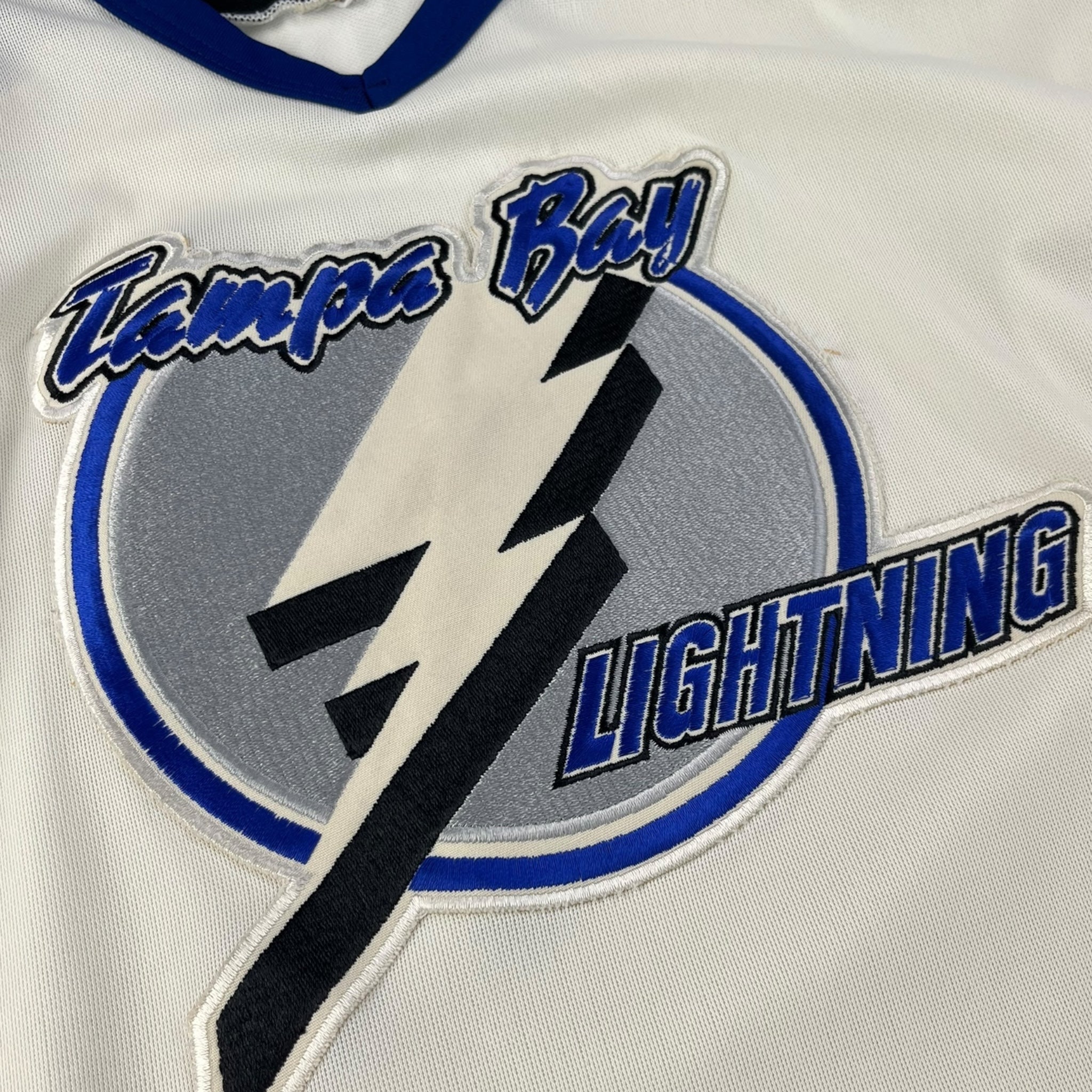 Vintage Tampa Bay Lightning White Jersey