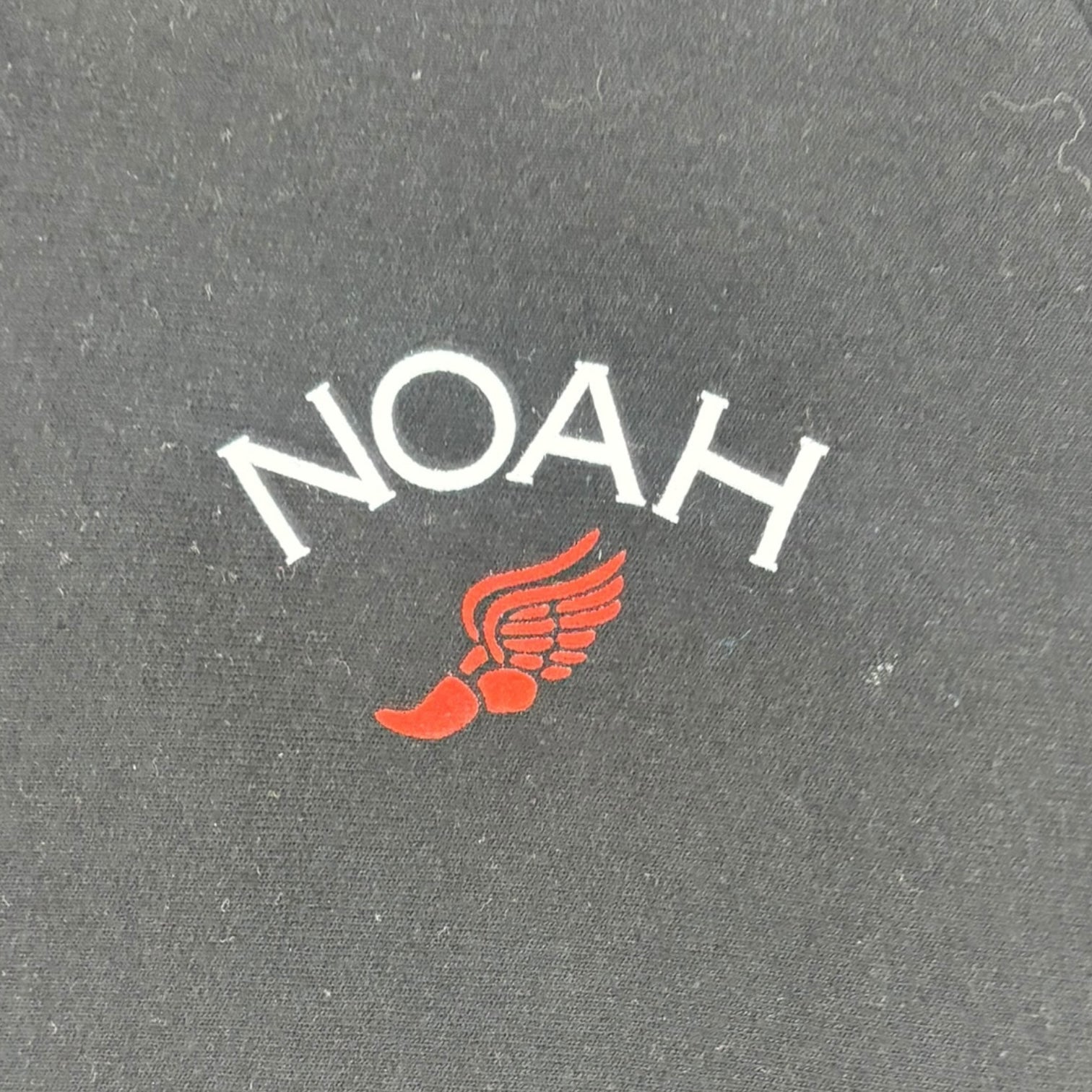 Noah Winged Foot Hoodie Black