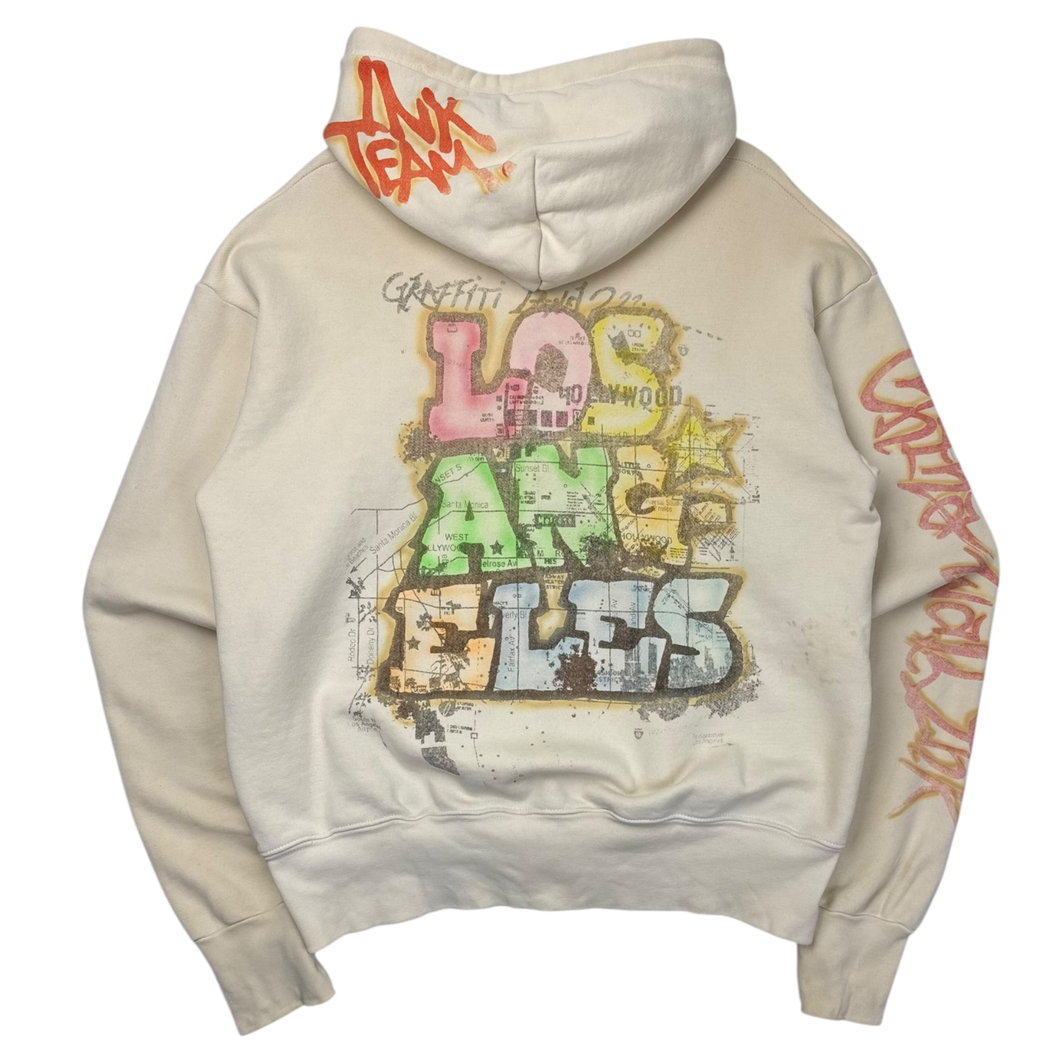 Y2K The Great China Wall ‘Graffiti Land??’ Zip Hoodie