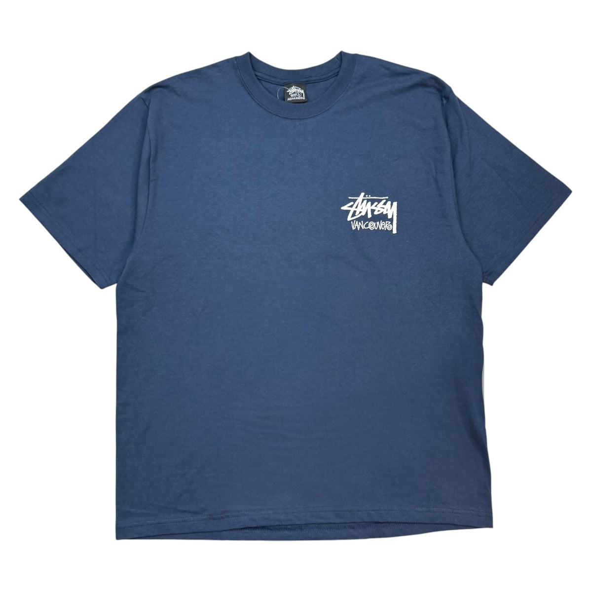 Stussy Vancouver Chapter Tee Navy Blue