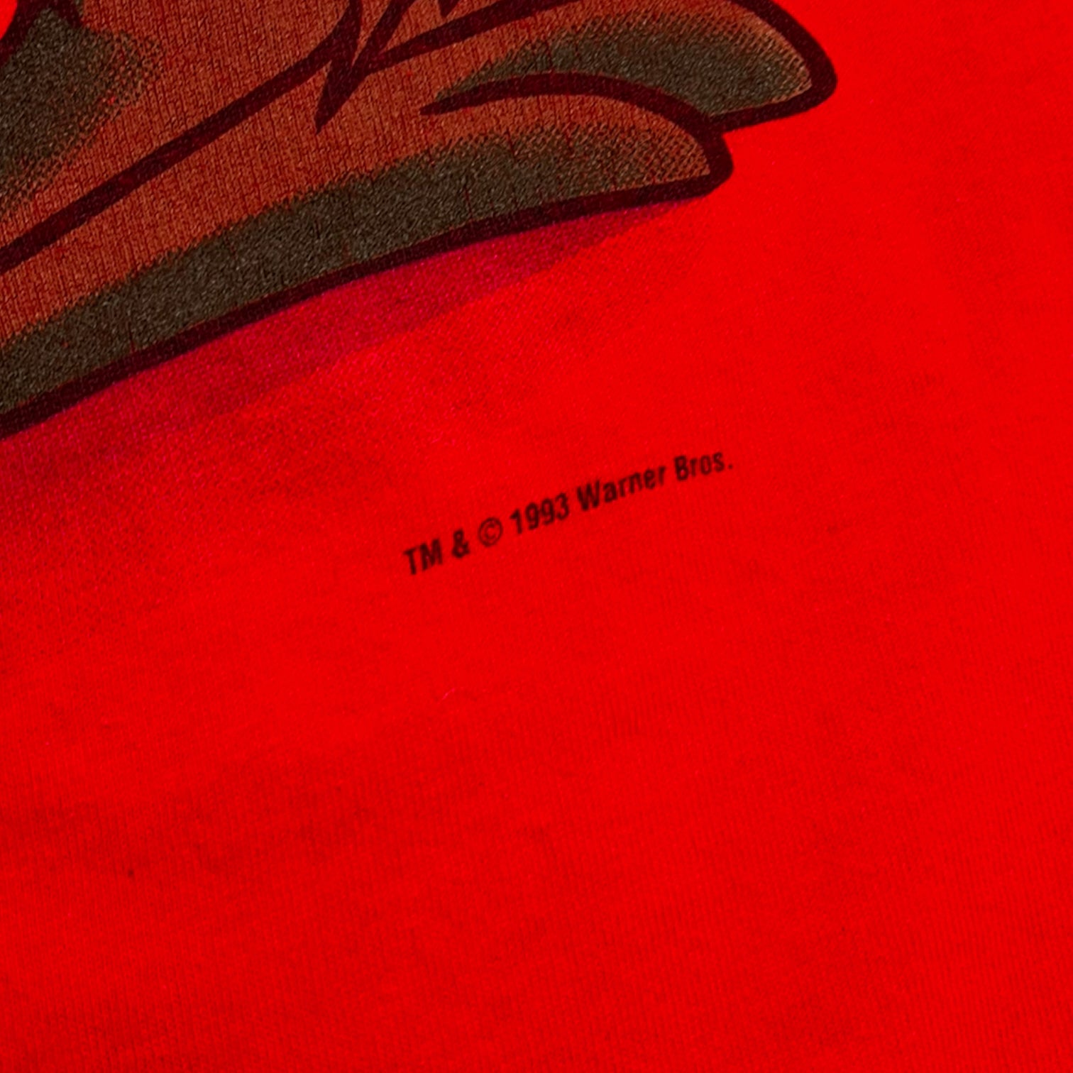 1993 Ripping Taz T-Shirt Red