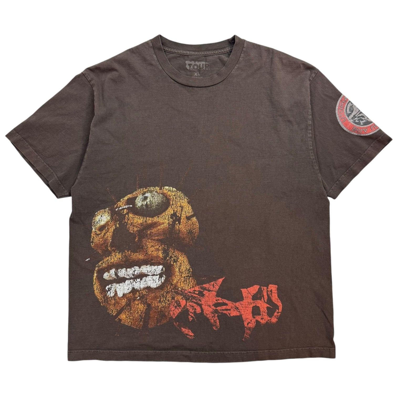 Travis Scott Live On Tour Tee Brown