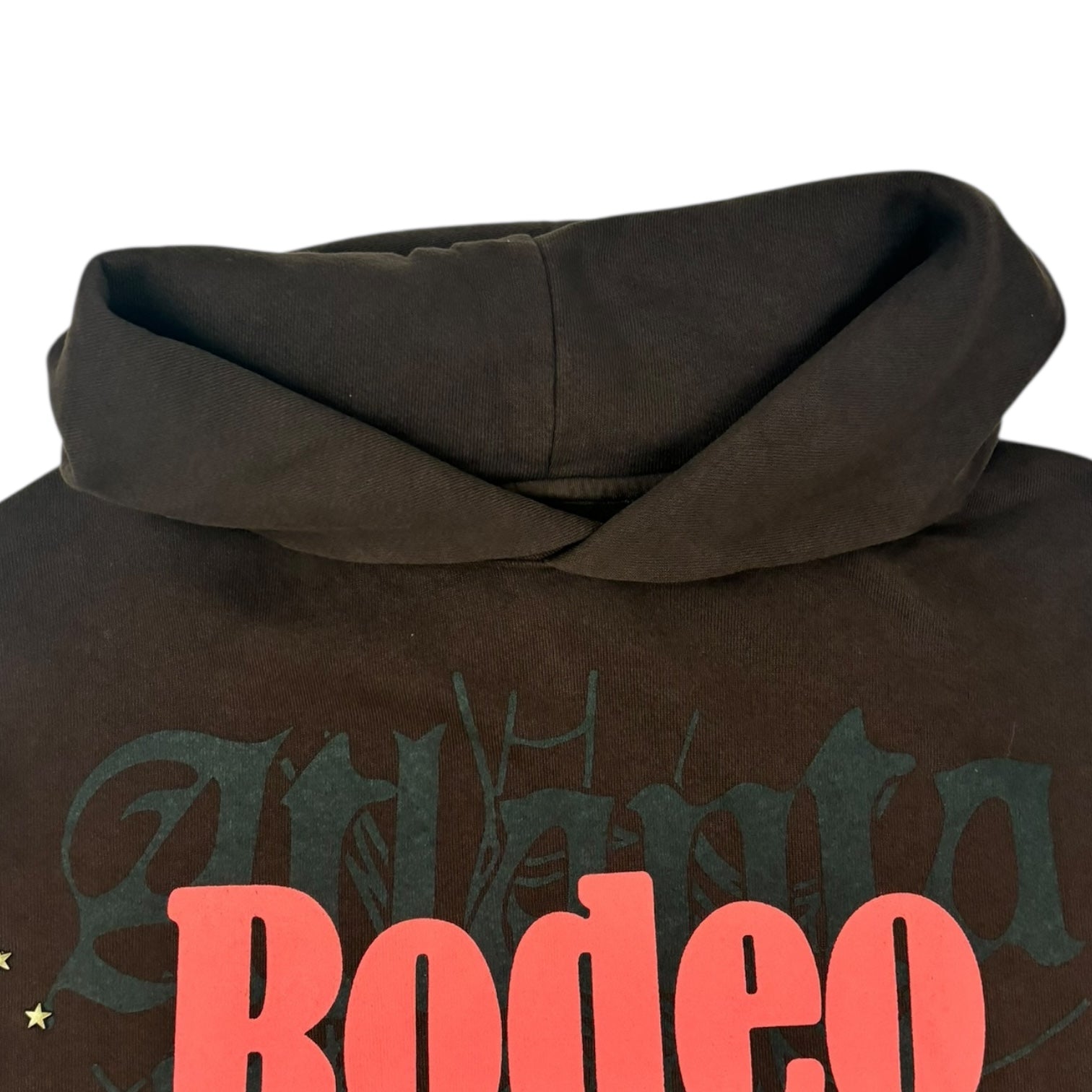 Cactus Jack x Sp5der Days Before Rodeo Hoodie Brown