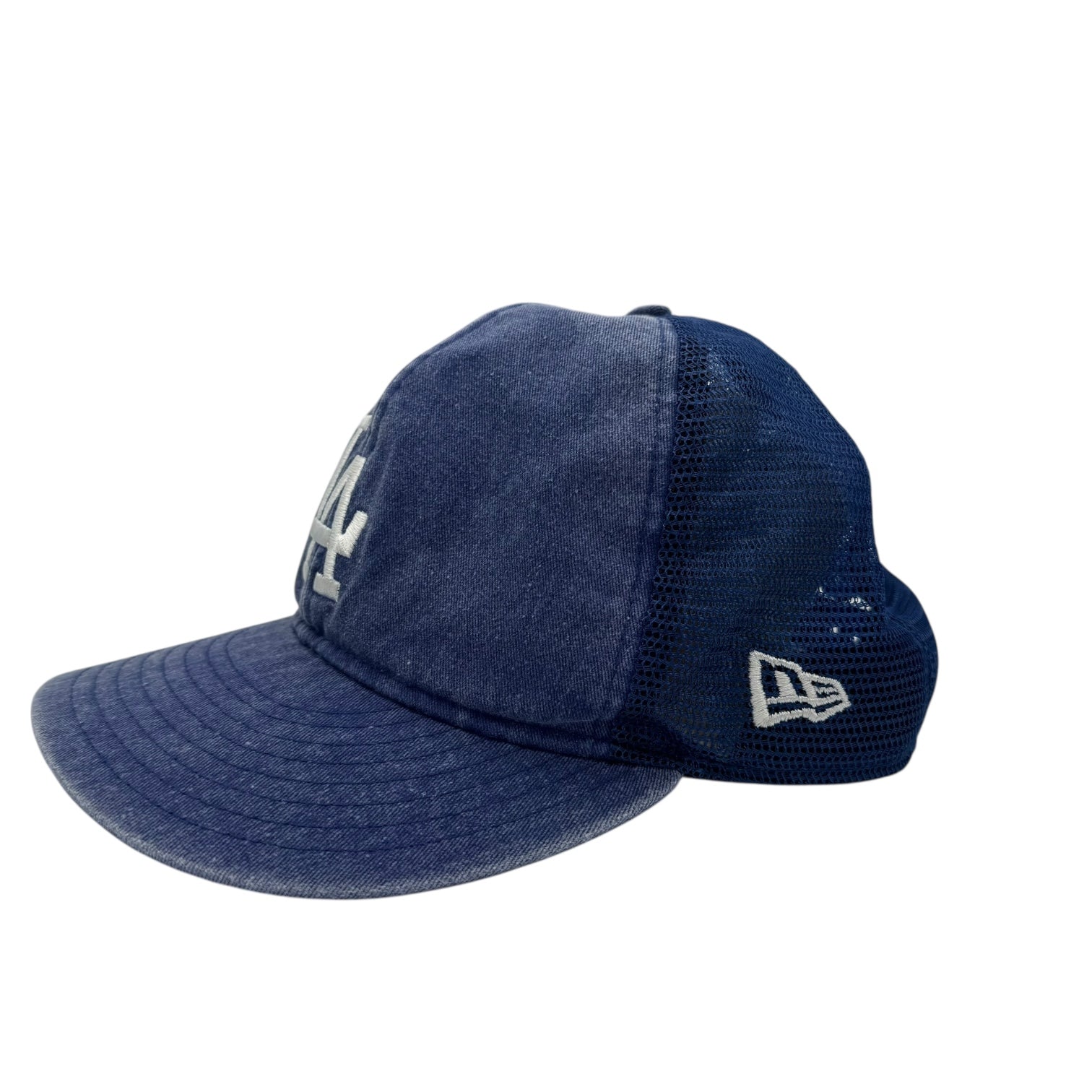Eric Emanuel New Era Dodgers Trucker Hat Blue