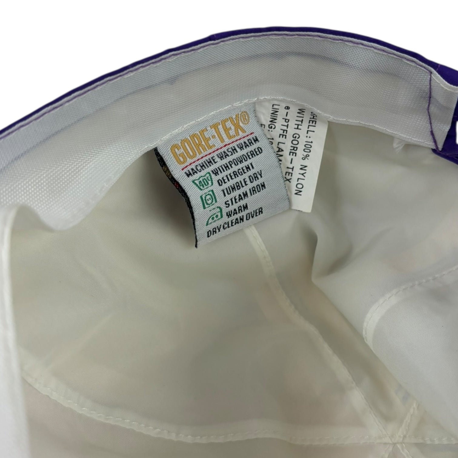 Vintage Gore-Tex 6-Panel Camp StrapBack Hat Purple