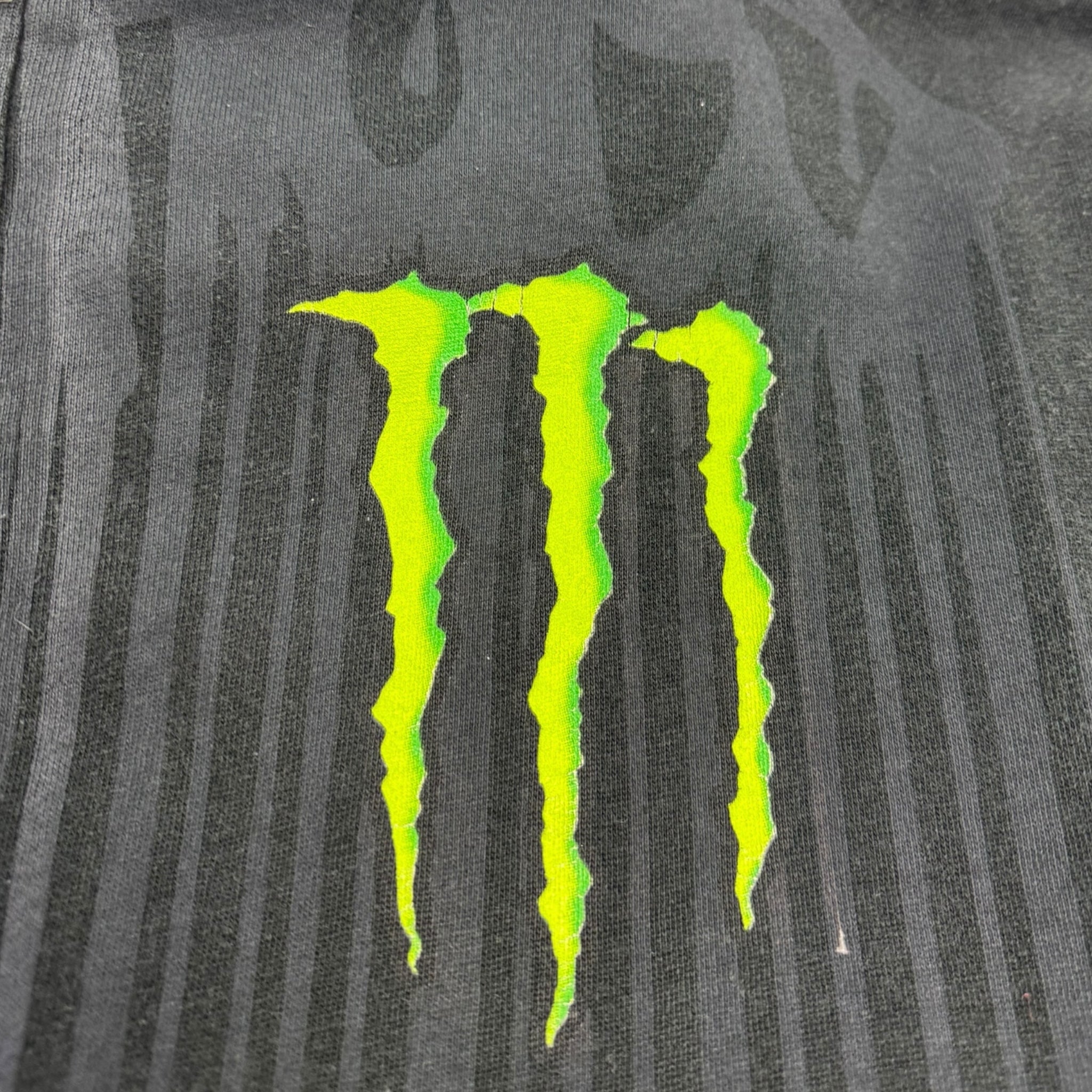 Vintage Y2K DC x Ken Block x Monster Energy Zip Hoodie
