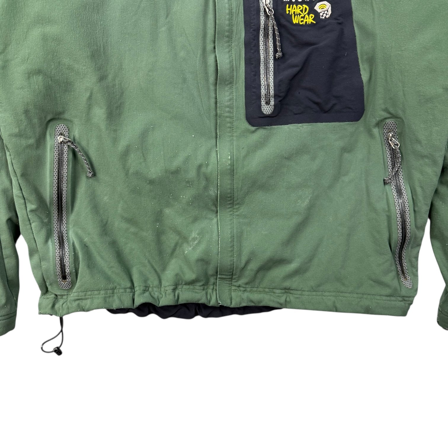 Vintage Mountain Hard Wear Soft Shell Jacket Green