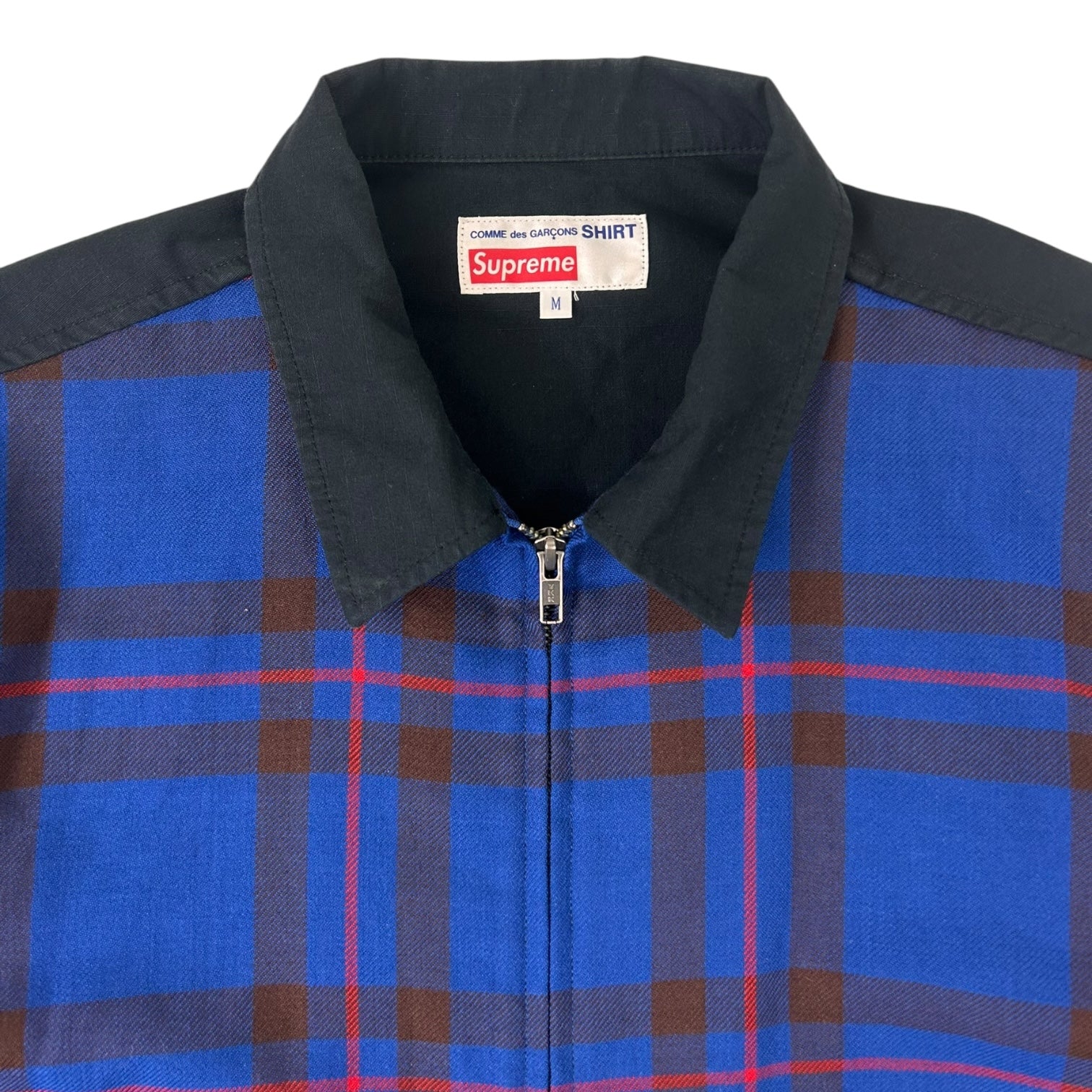 Supreme X Comme des Garcons Work Jacket Plaid