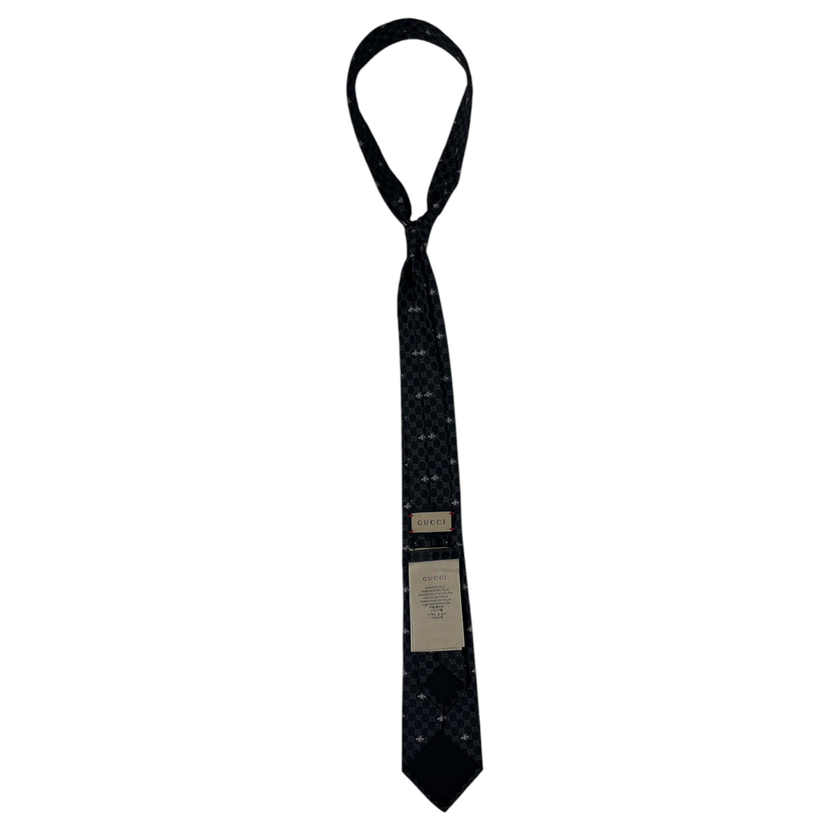 Gucci GG Bees Silk Jacquard Tie