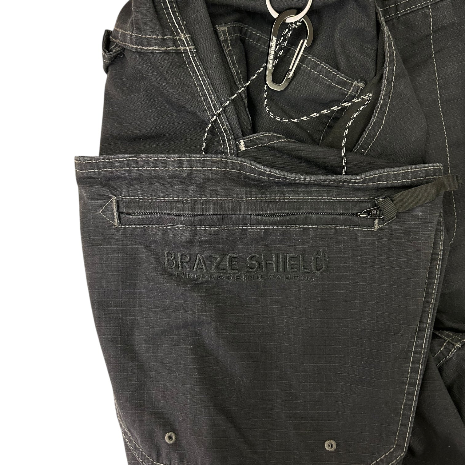 And Wander x Grip Swany Takibi Pocket Pants Black