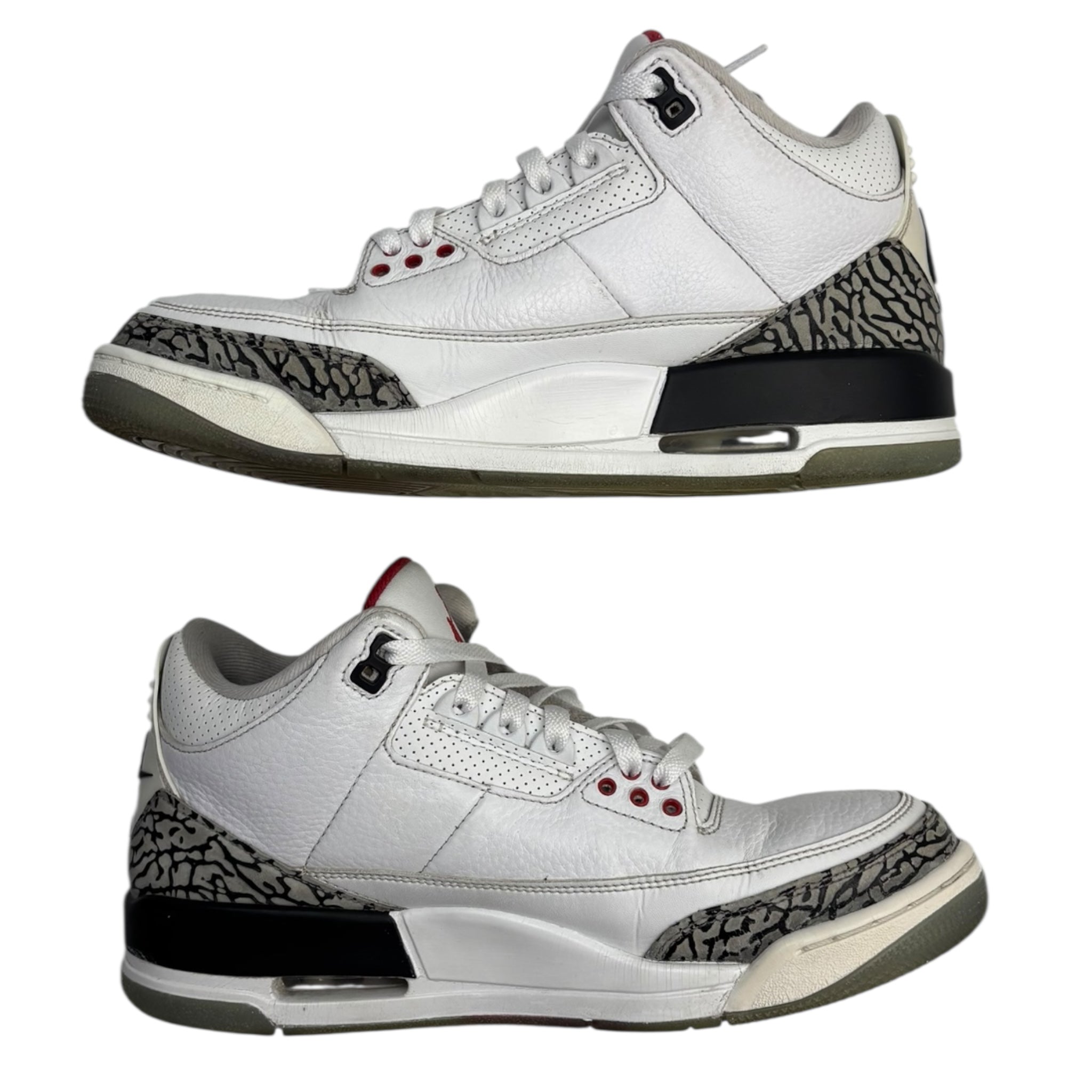 Jordan 3 Free Throw Line White Cement (Used)