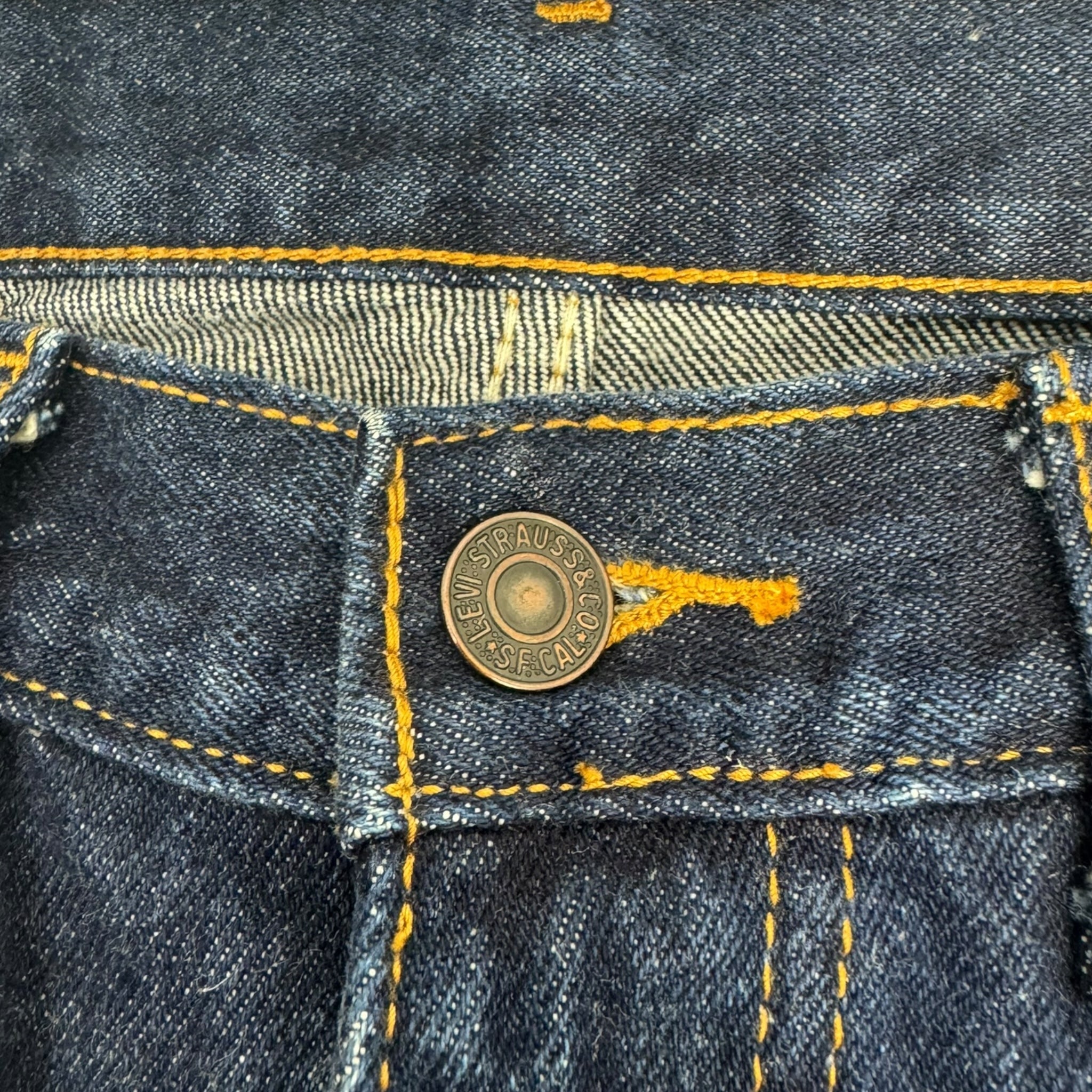 Vintage Levi’s Deep Blue Denim Jeans
