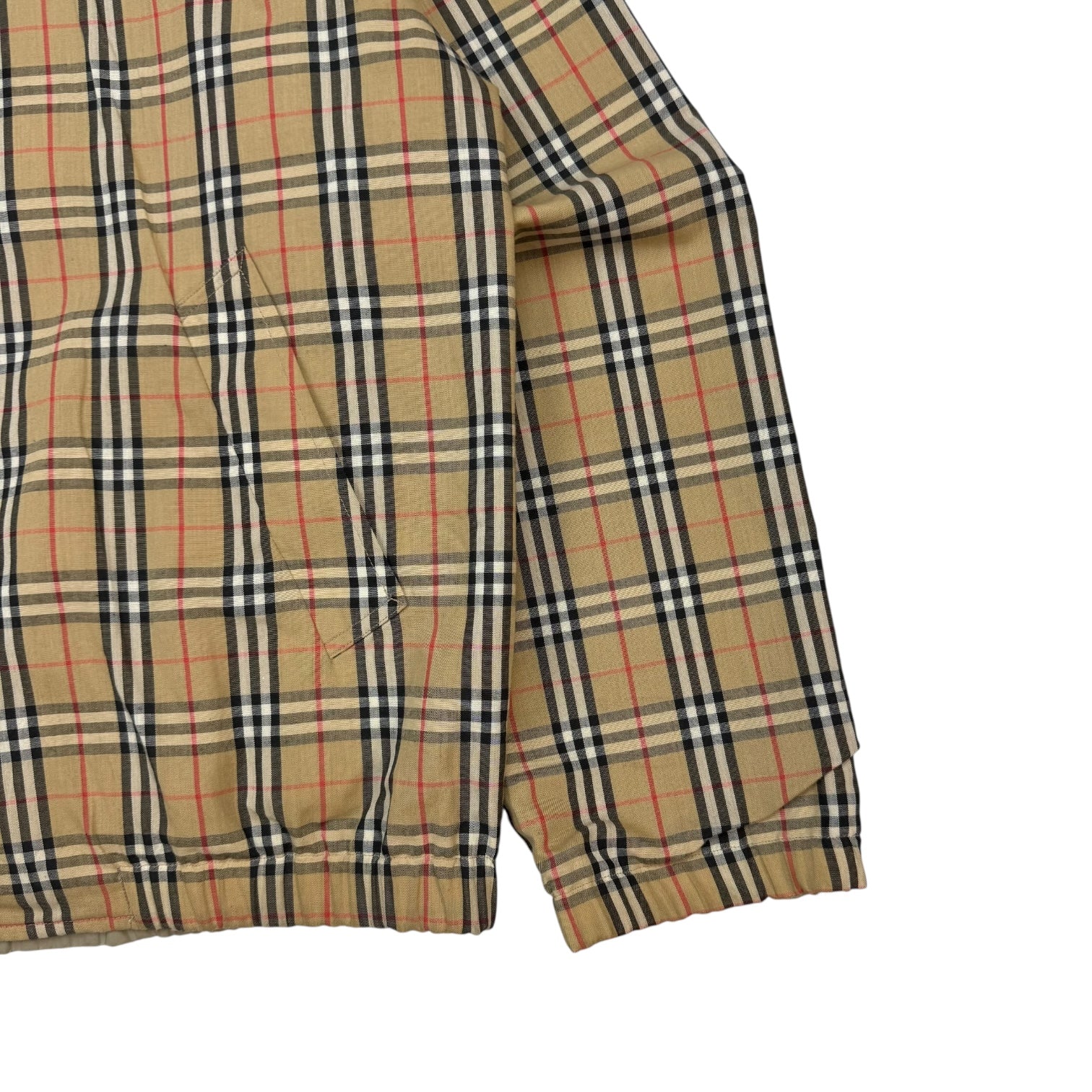 Burberry Nova Check Reversible Jacket Plaid/Beige