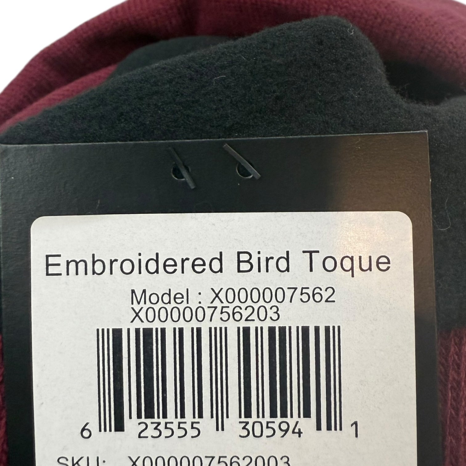 Arc’teryx Embroidered Bird Toque Maroon