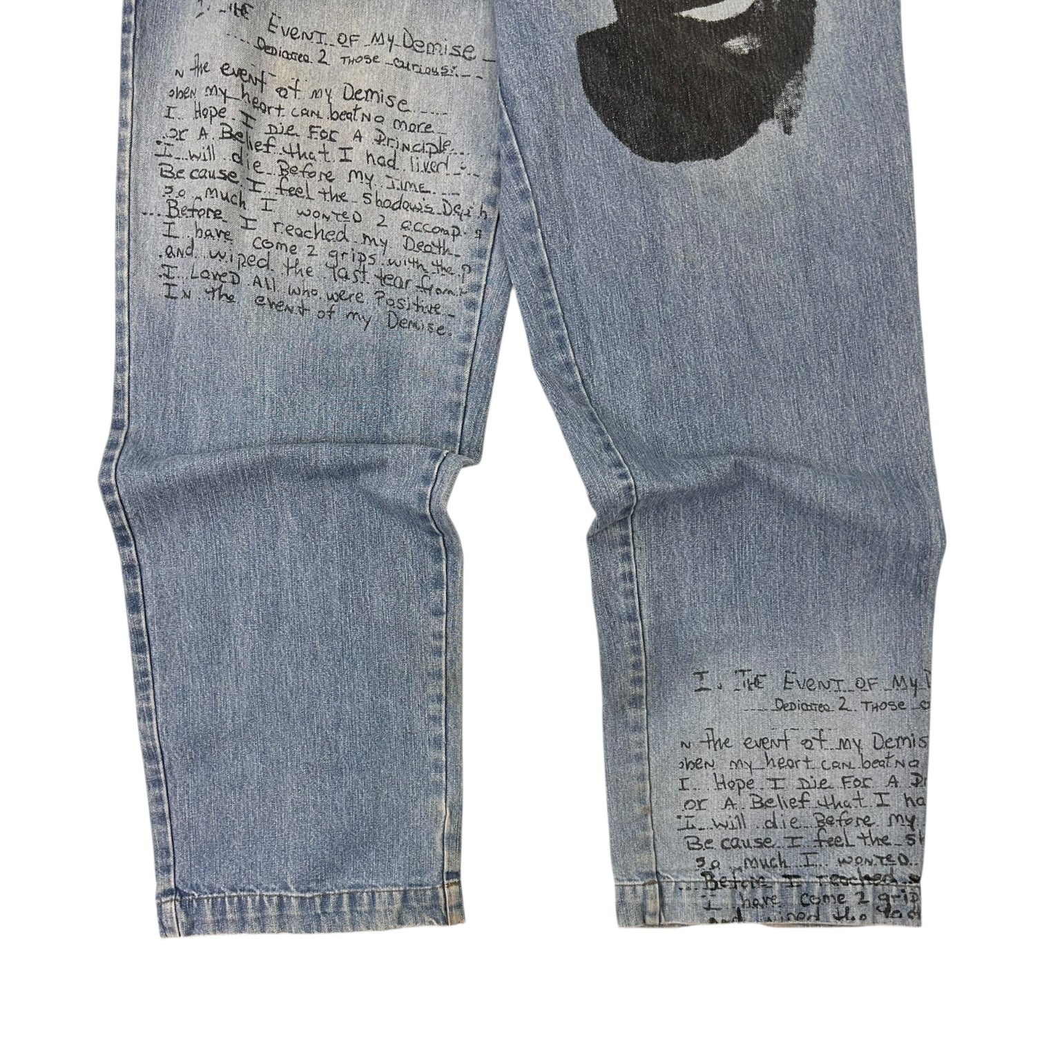 Vintage Y2K Makaveli Tupac Jeans