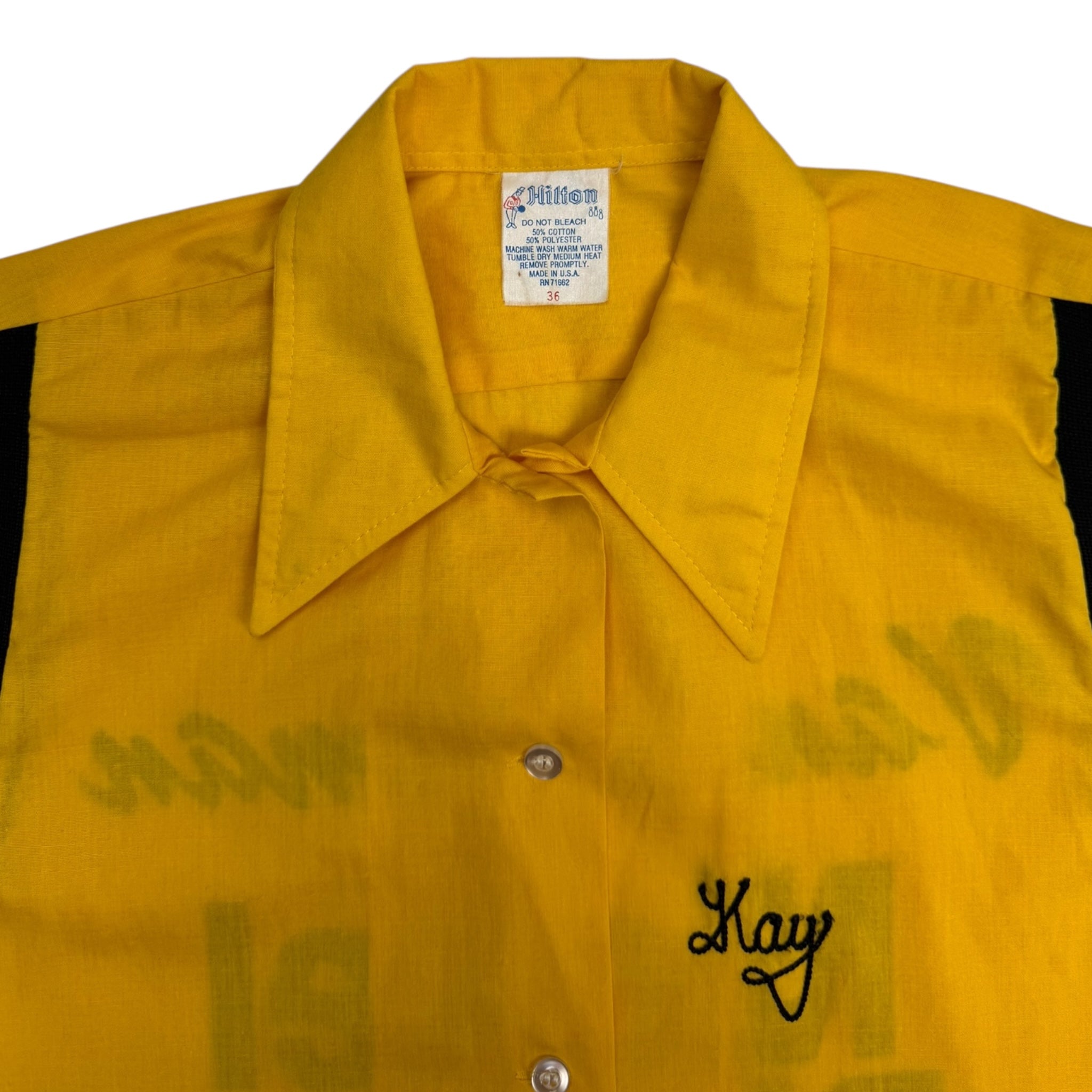 Vintage 70s Nickel District Work Button Up Shirt
