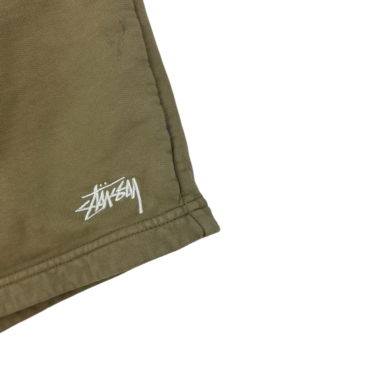 Stussy Overdyed Stock Logo Short Tan