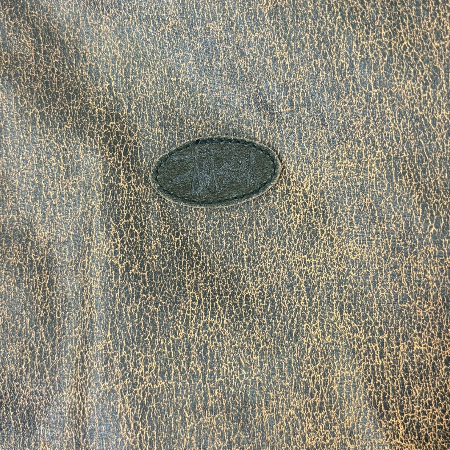 Stussy Club Jacket Coated Cotton Dark Brown