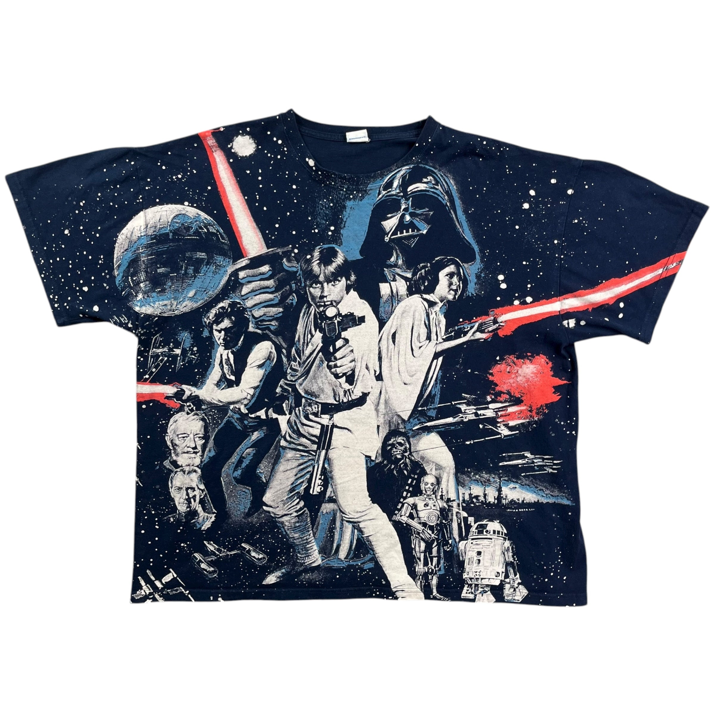 Vintage Star Wars Episode IV Tee Navy Blue