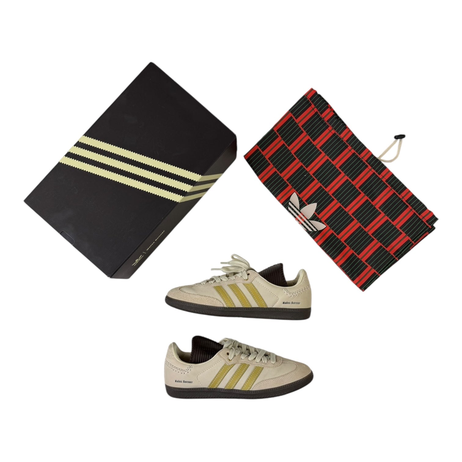 Adidas Samba X Wales Bonner Ecrtin Brown (Used)