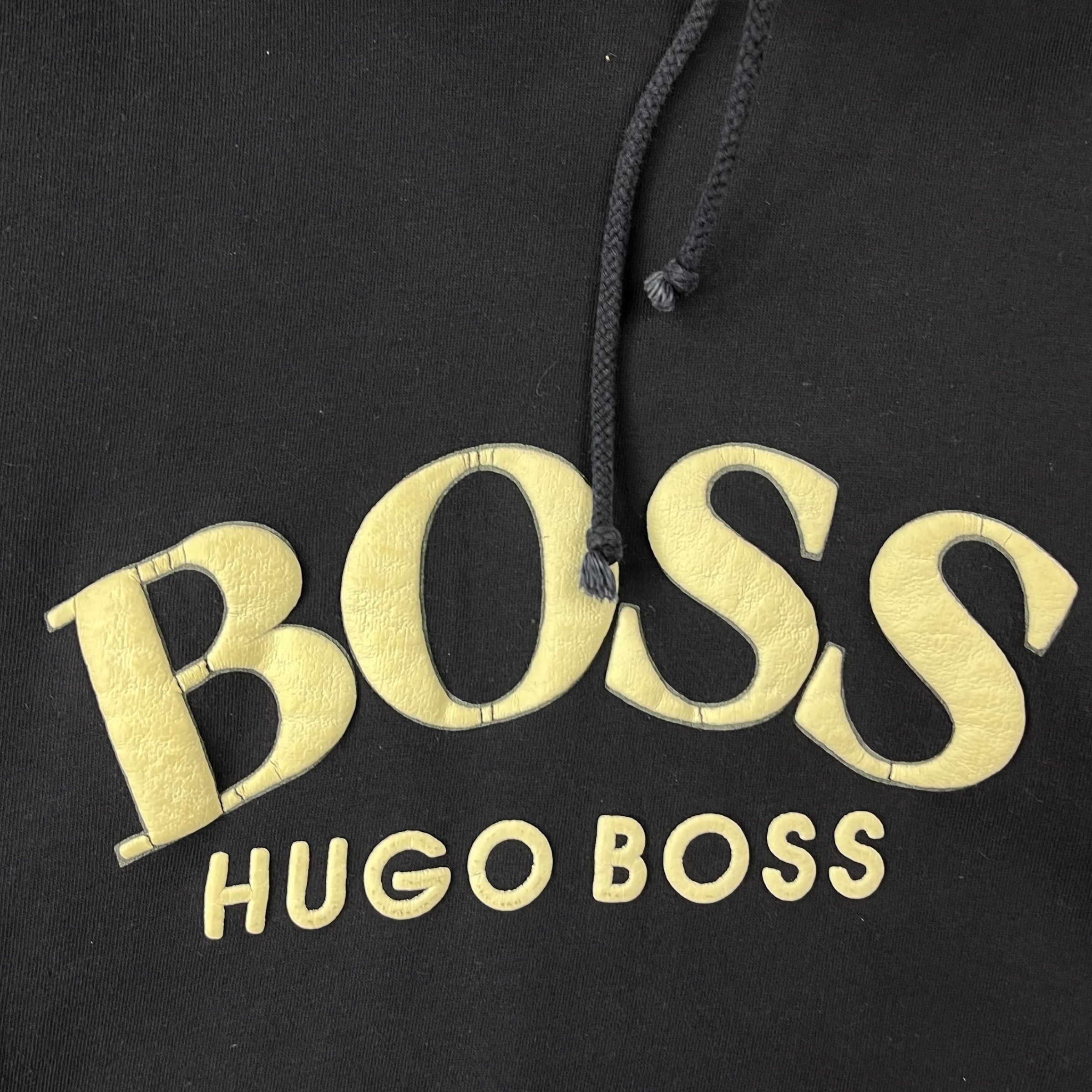 Vintage Hugo Boss 1/4 Zip Sweatshirt Navy