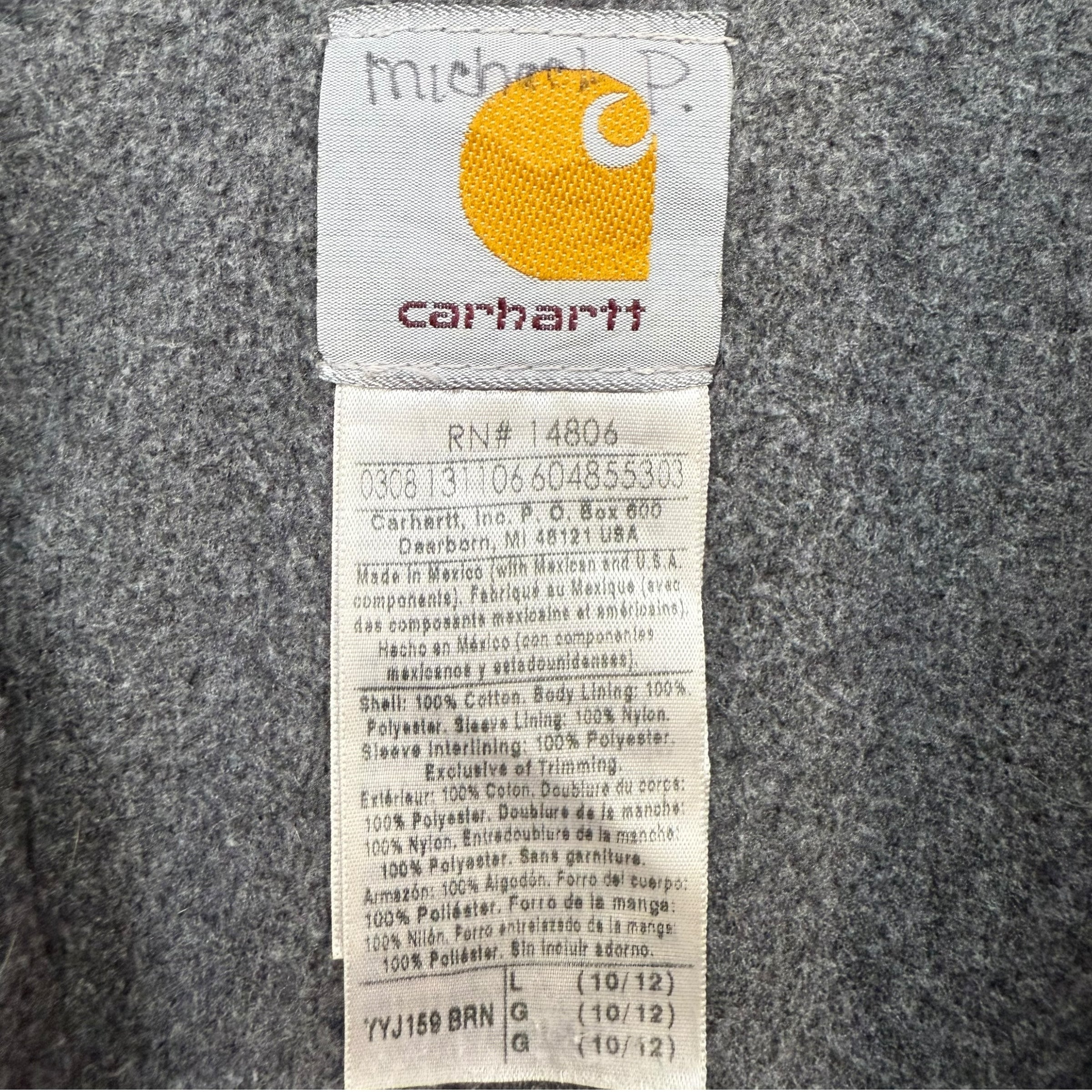 Vintage Carhartt Active Jacket Brown