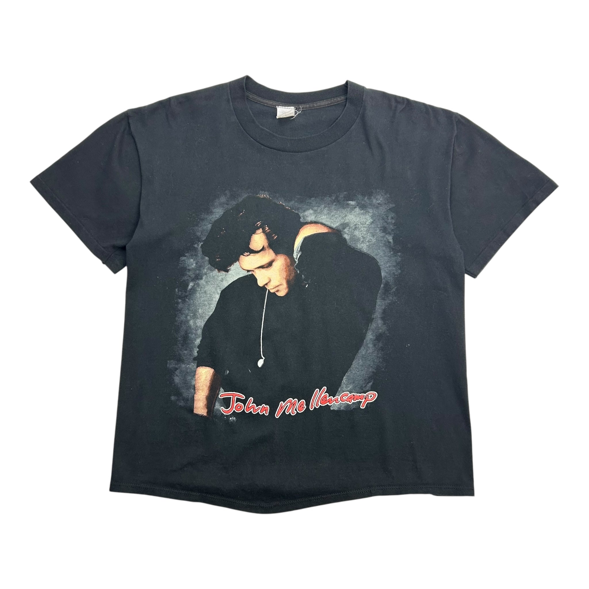 1992 John Cougar Mellencamp Tour Tee Black