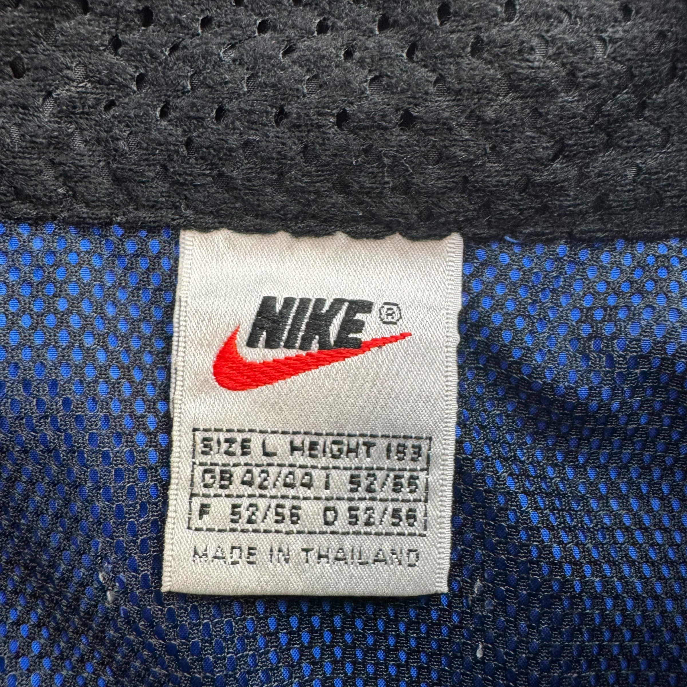 Vintage Nike Windbreaker Track Jacket Blue