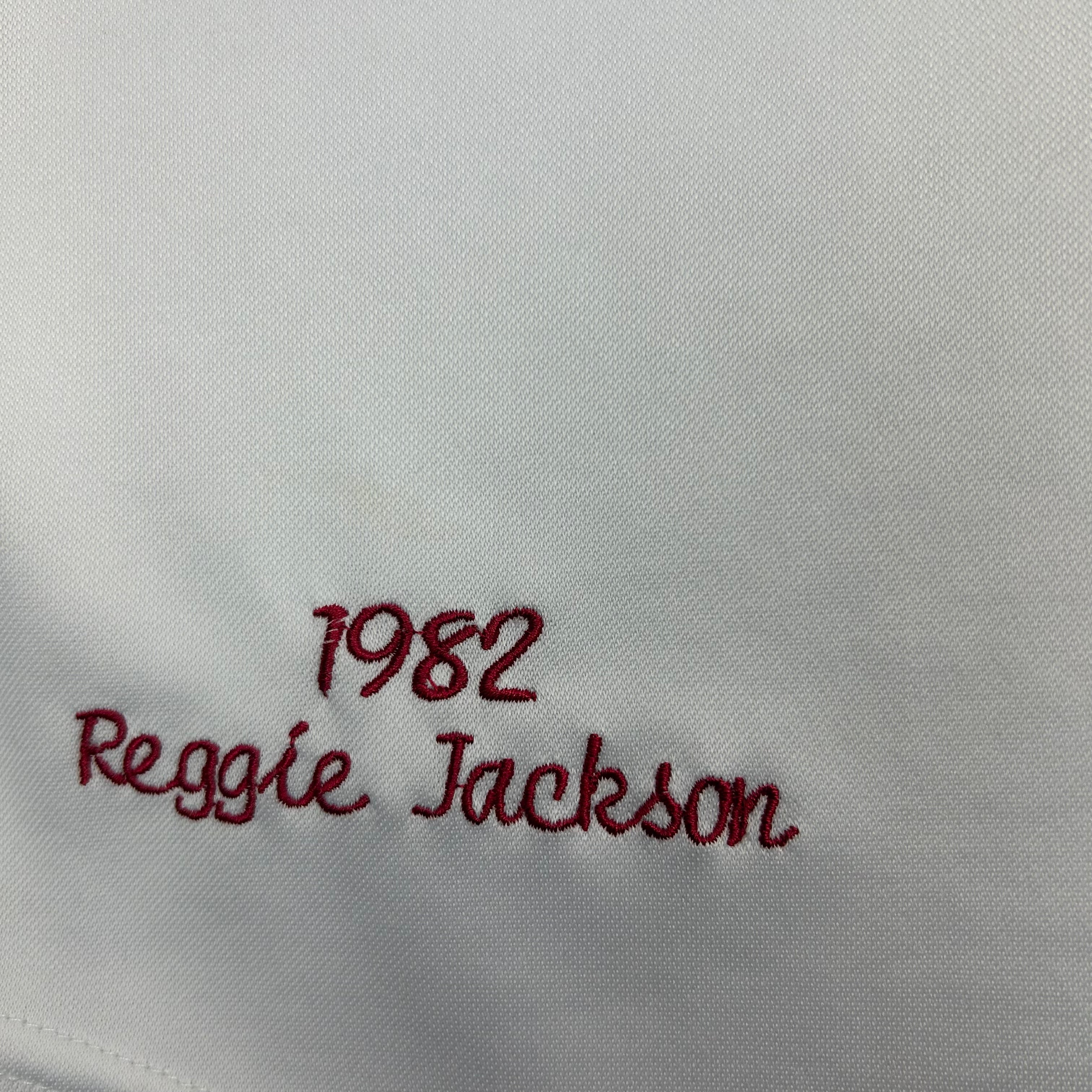 California Angels Reggie Jackson 1982 Retroed Baseball Jersey