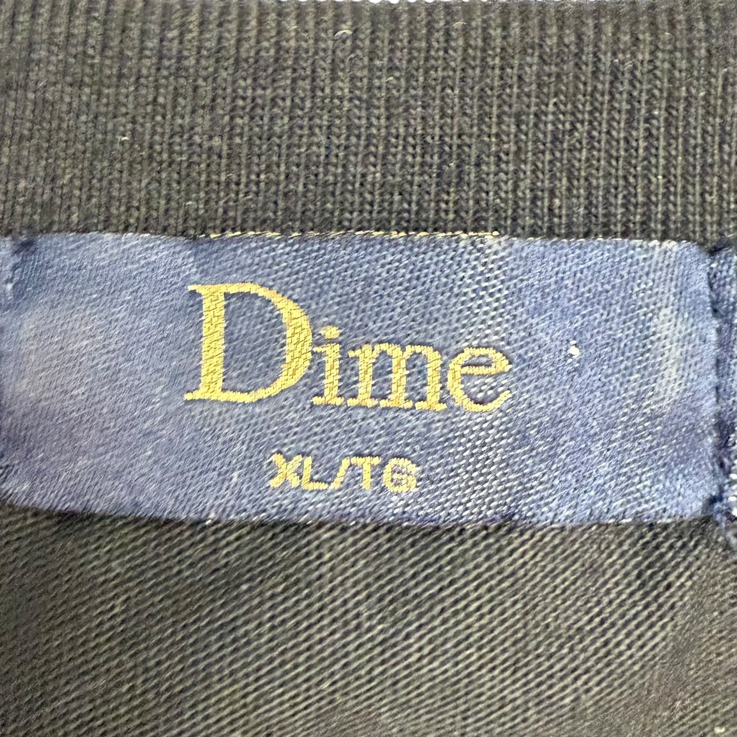 Dime Icy Cursive Tee Black