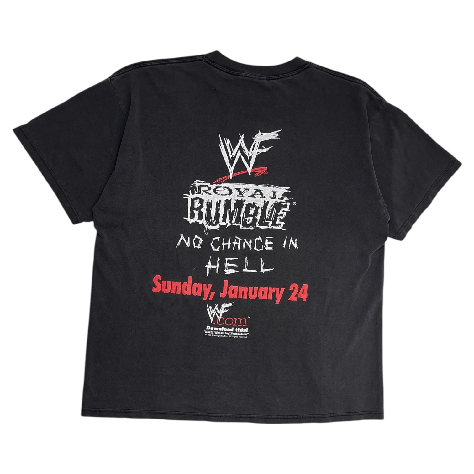 1990 WWF Stone Cold Royal Rumble T-Shirt