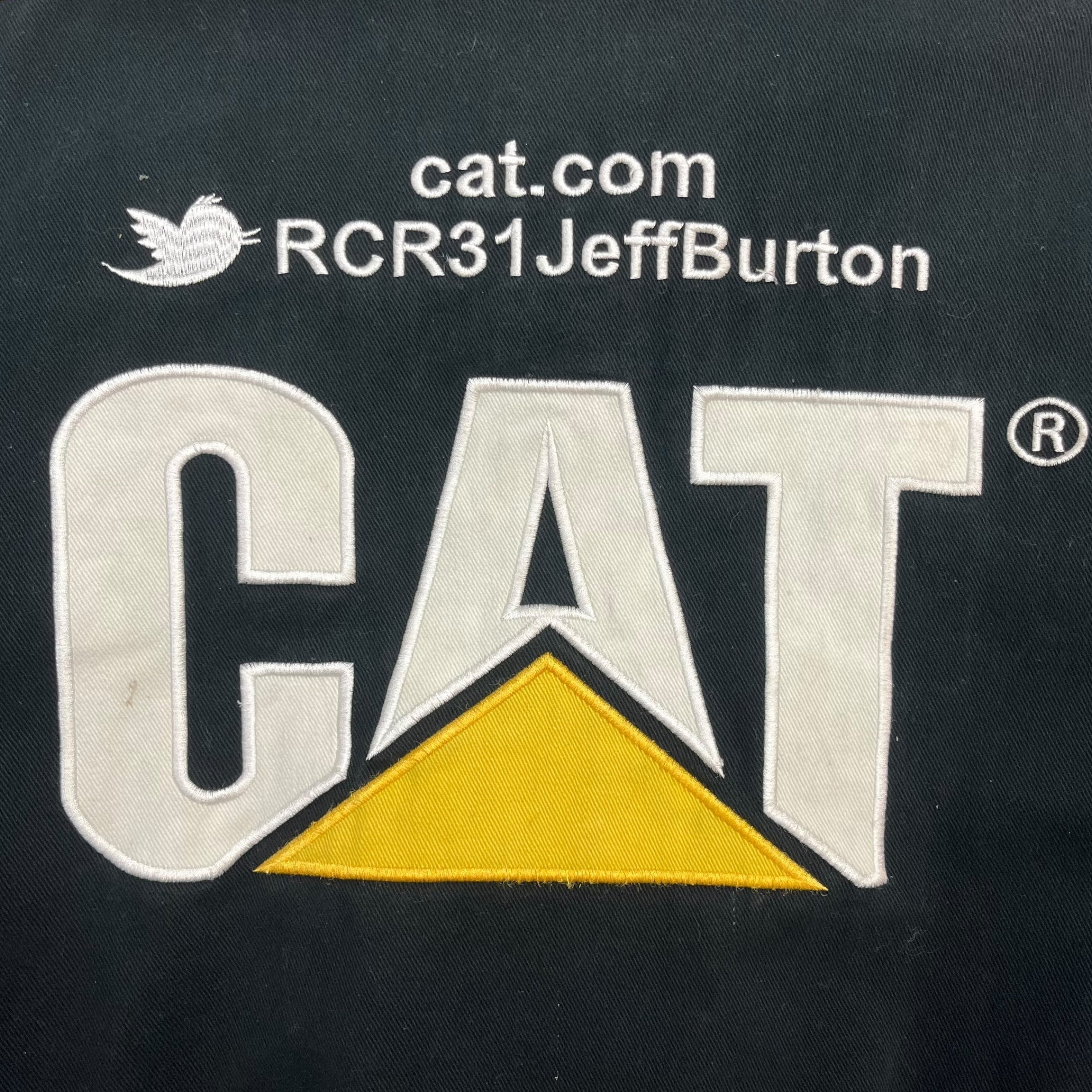 Vintage NASCAR Jeff Burton Racing Jacket Black