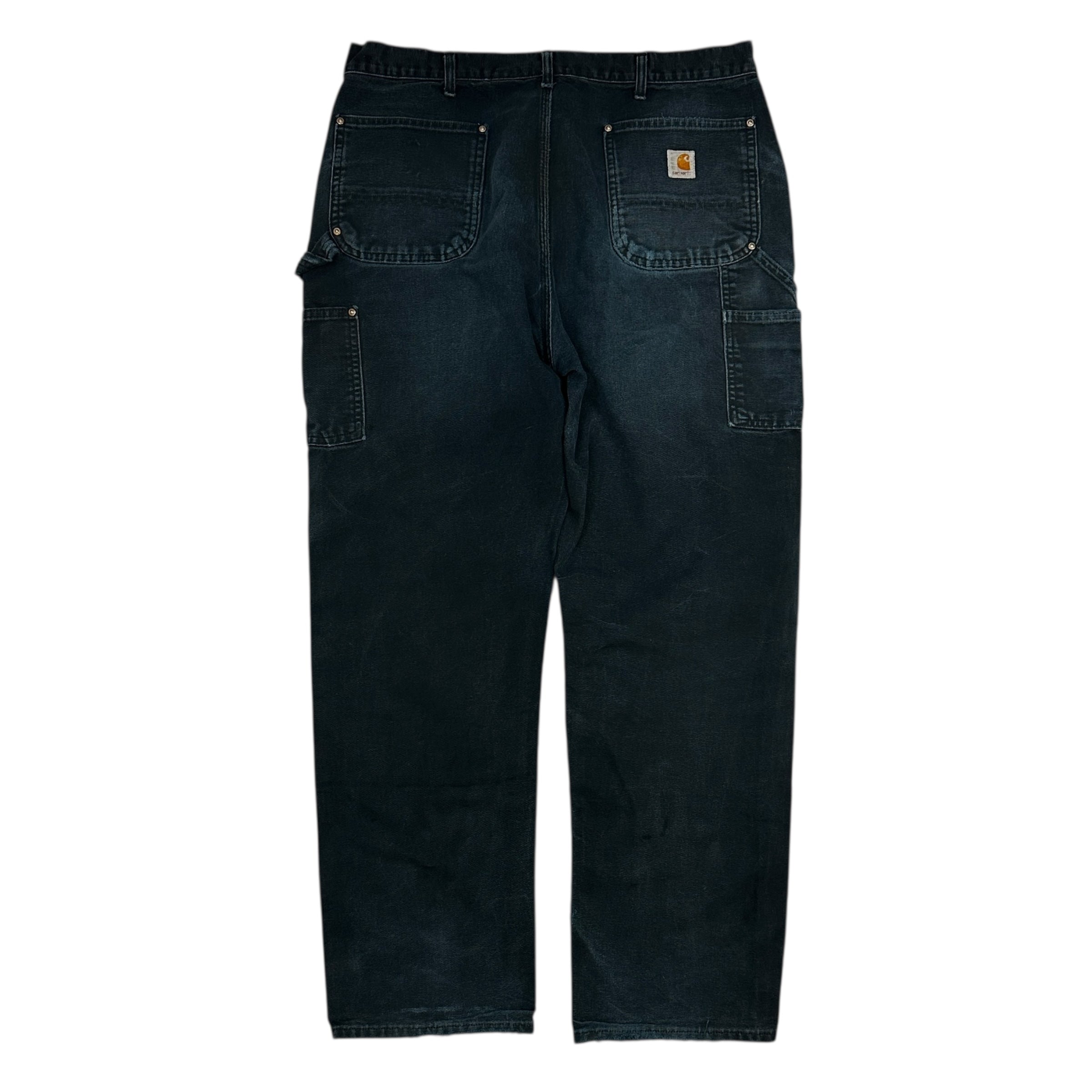 Vintage Carhartt Double Knee Cargo Pants Black