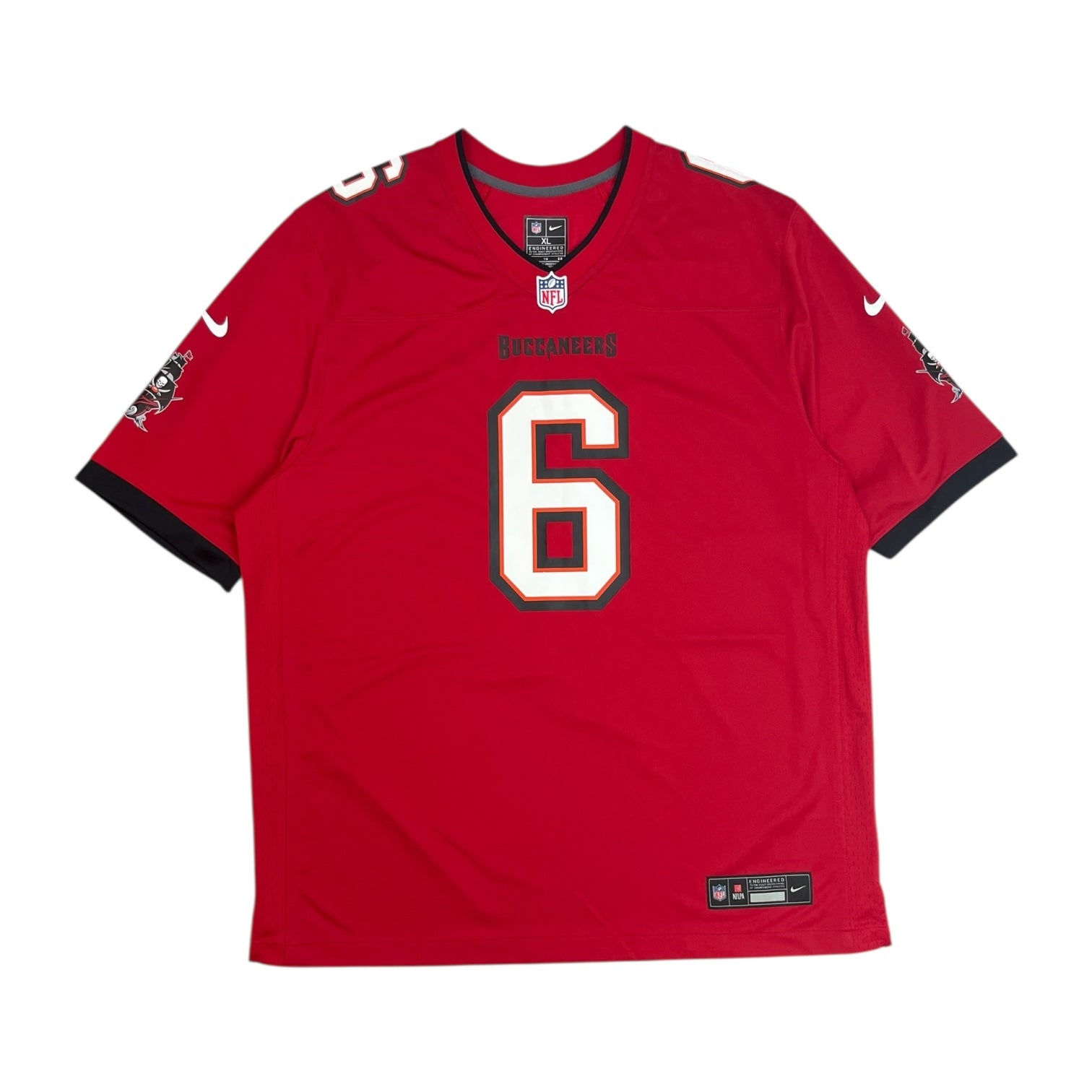 Tampa Bay Buccaneers Baker Mayfield jersey Red