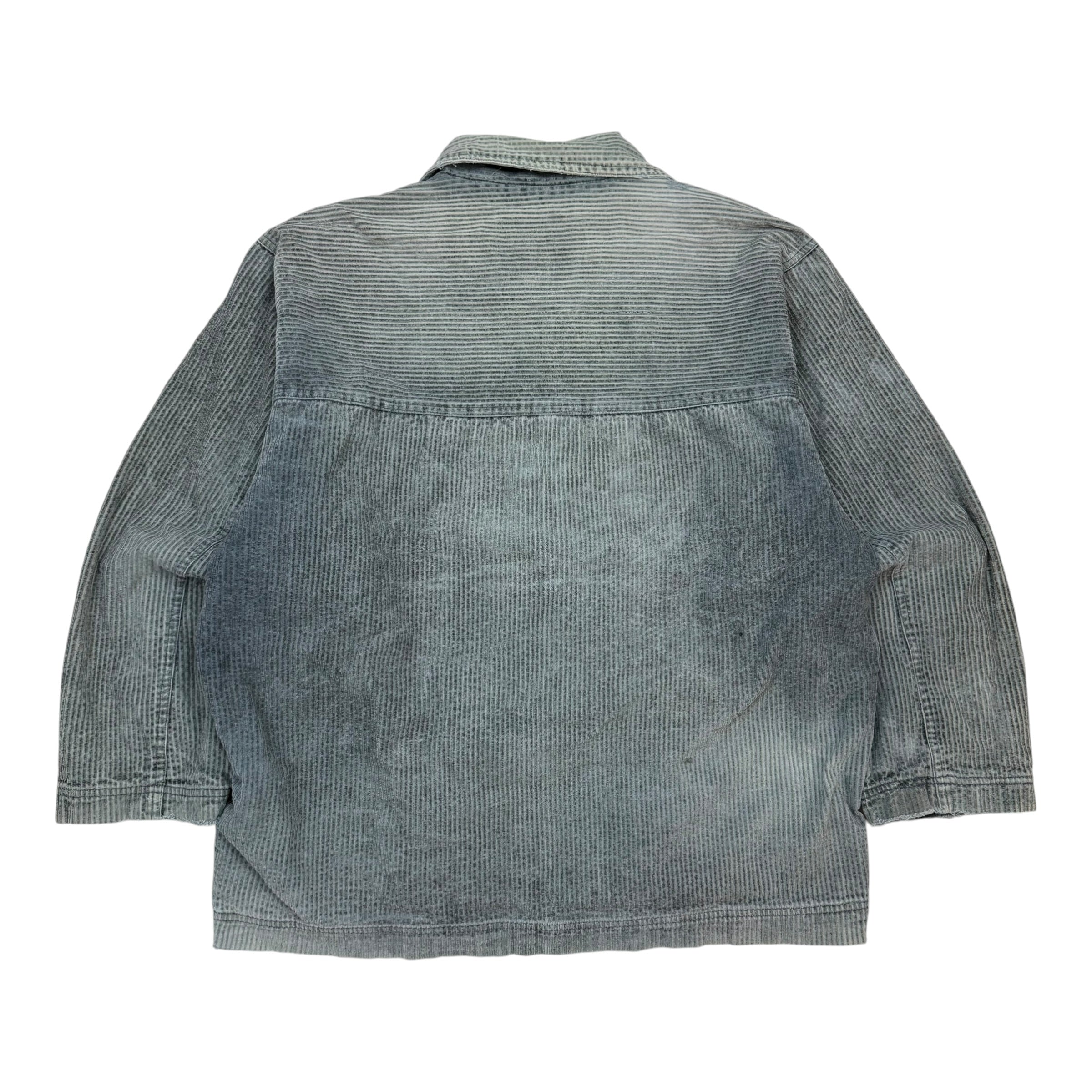 Vintage Quicksilver Corduroy Jacket Beachwashed Blue
