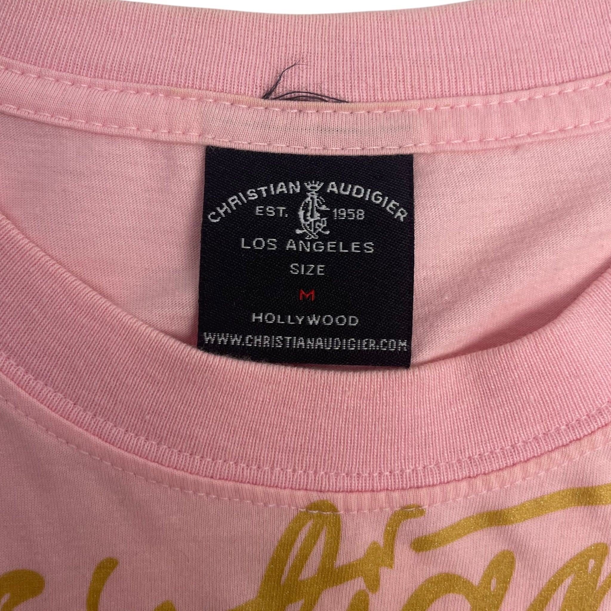 Y2K Christian Audigier Dagger T-Shirt